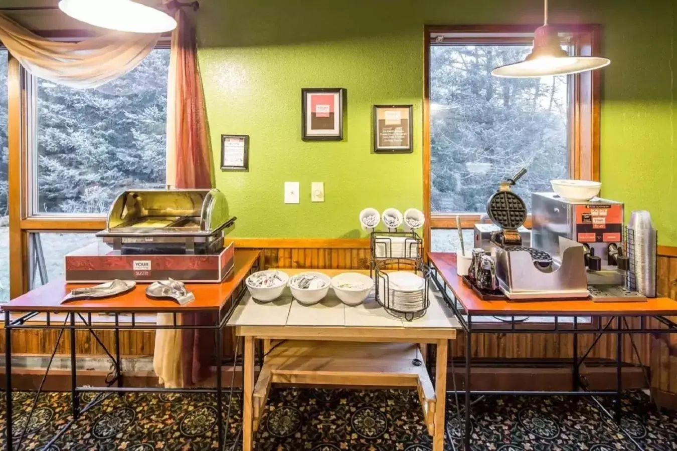 Breakfast in Quality Inn Kodiak Breakfast in Quality Inn Kodiak