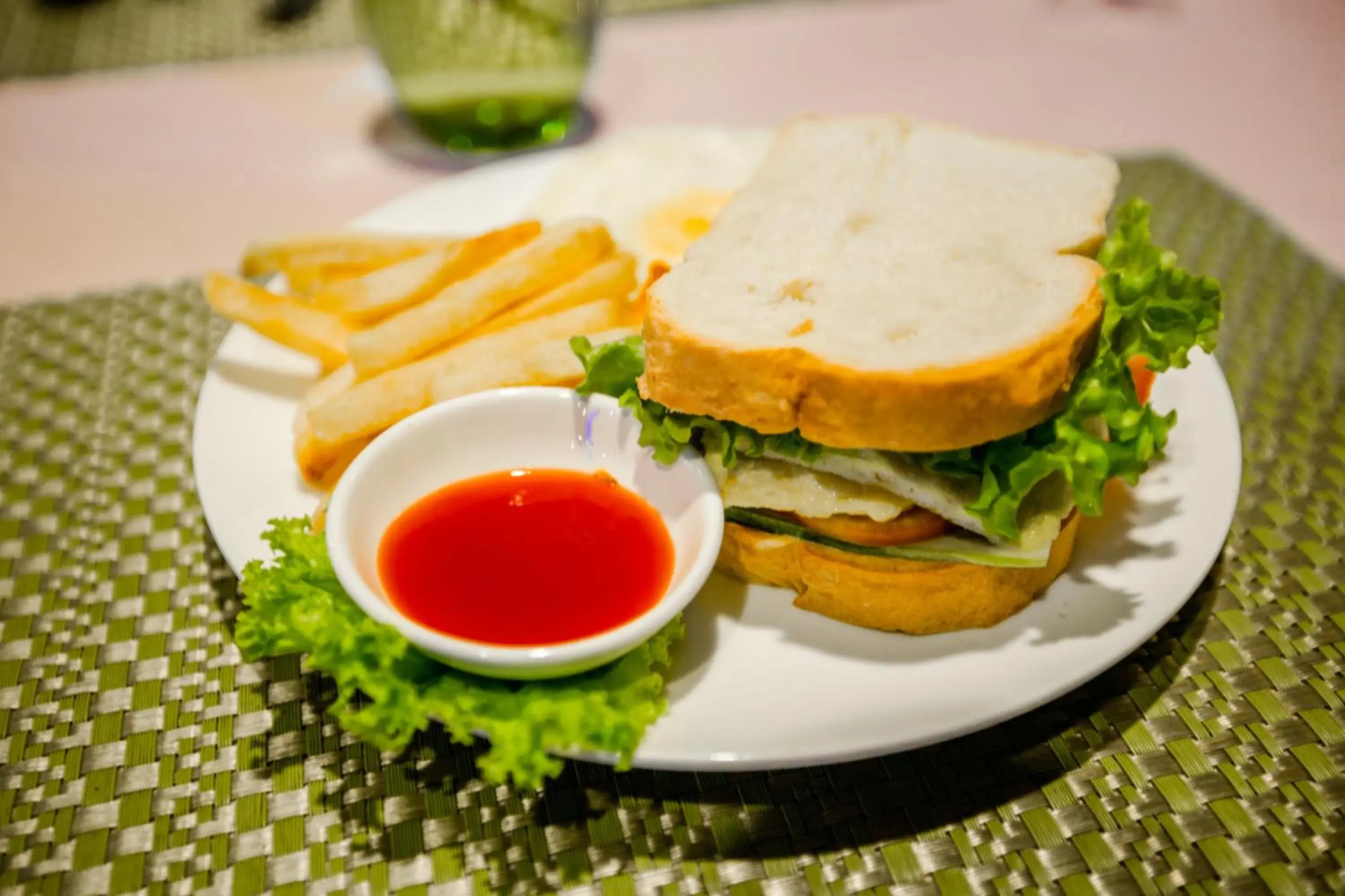 Food in The Sanctuary Villa Battambang