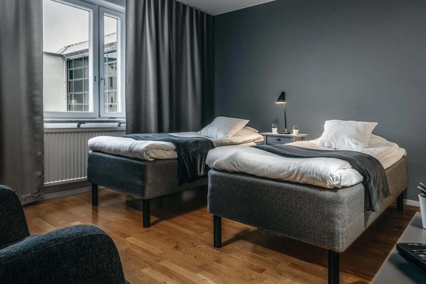 Bed in Hotell Björken