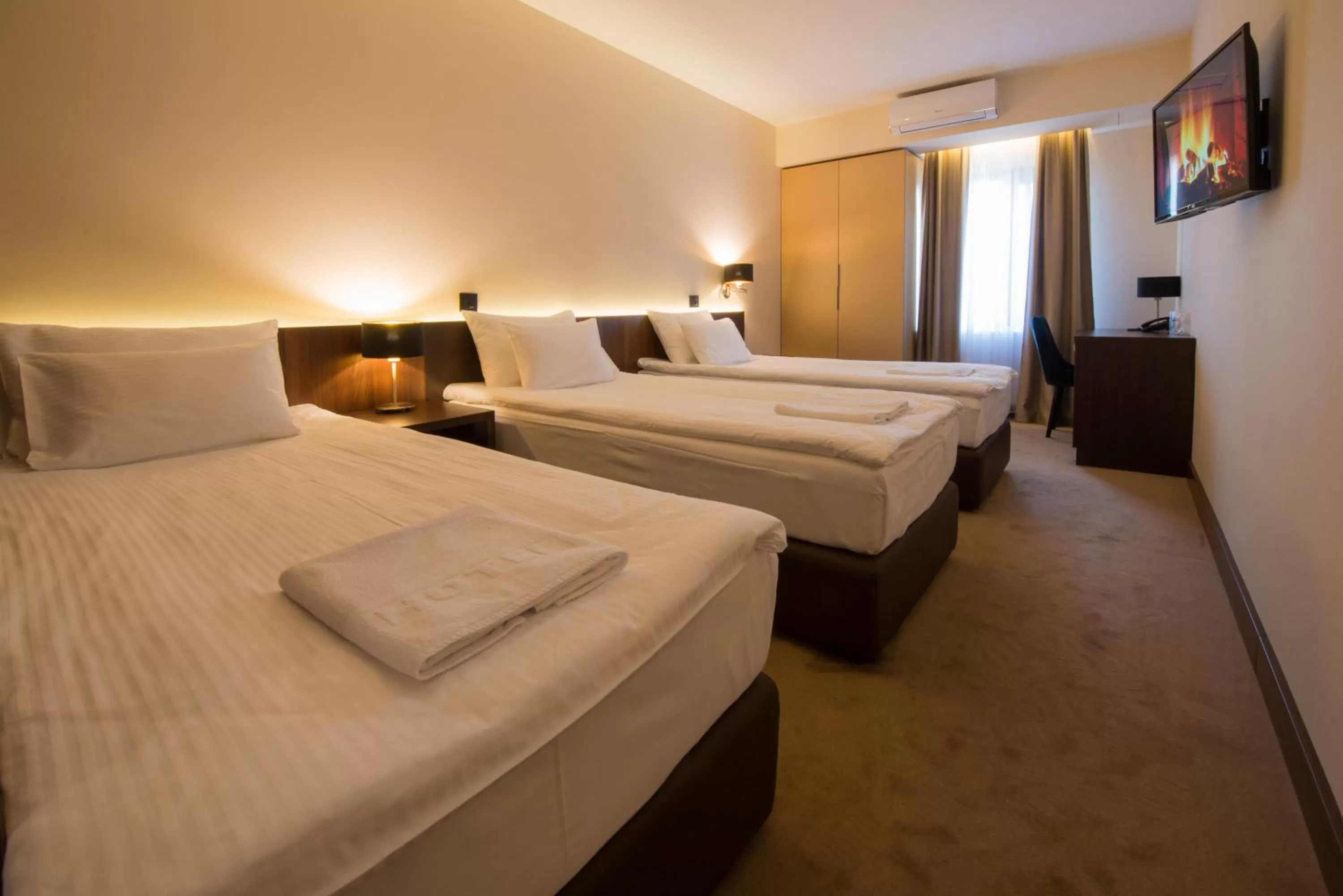 Bed in Hotel Spa Grad