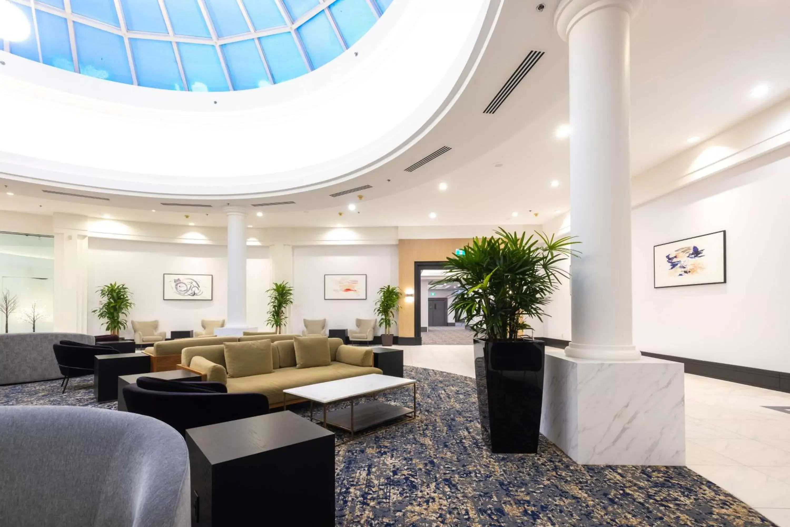 Lobby or reception in DoubleTree by Hilton Calgary North Lobby or reception in DoubleTree by Hilton Calgary North