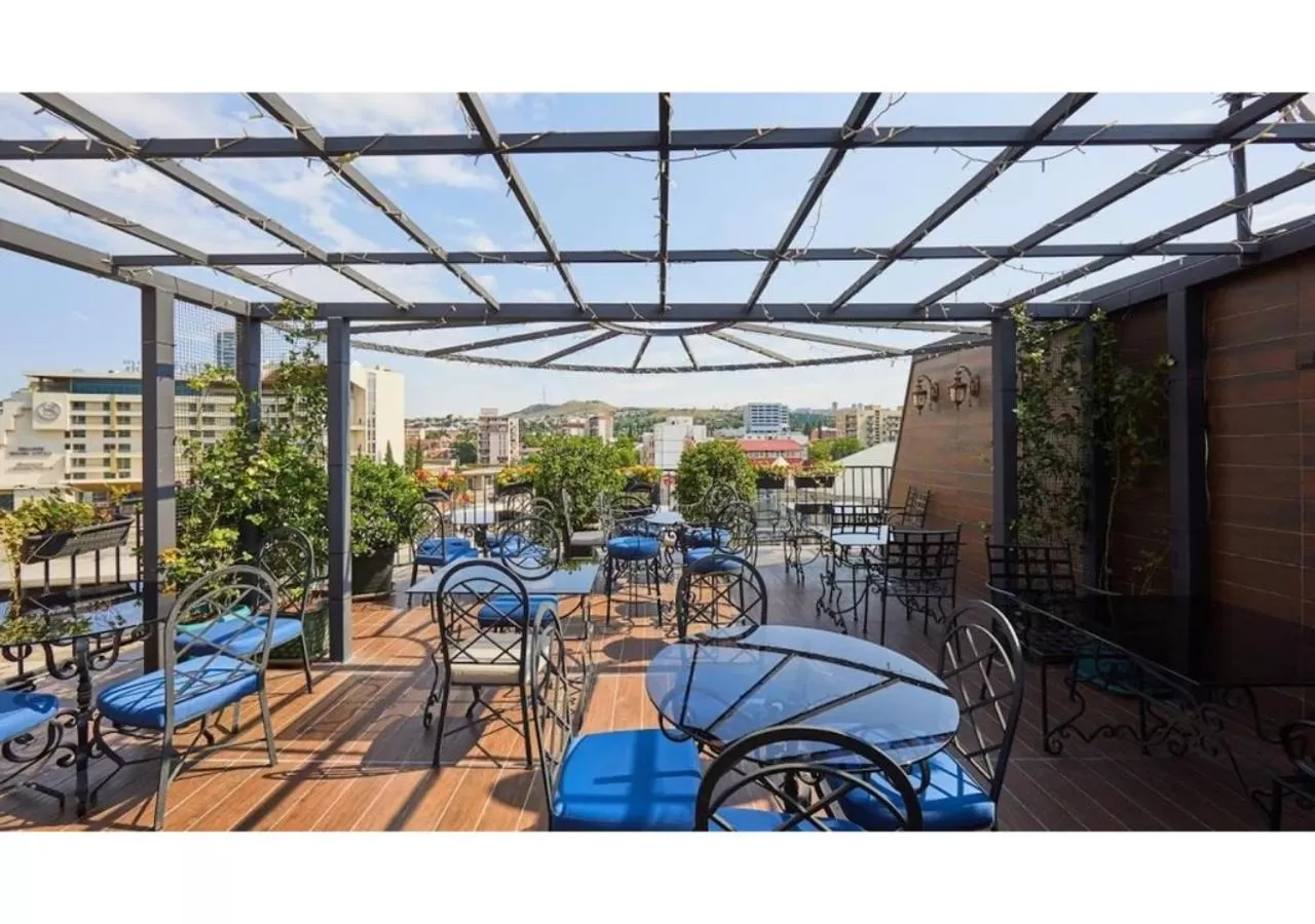 Balcony/Terrace in Hotel Pushkin