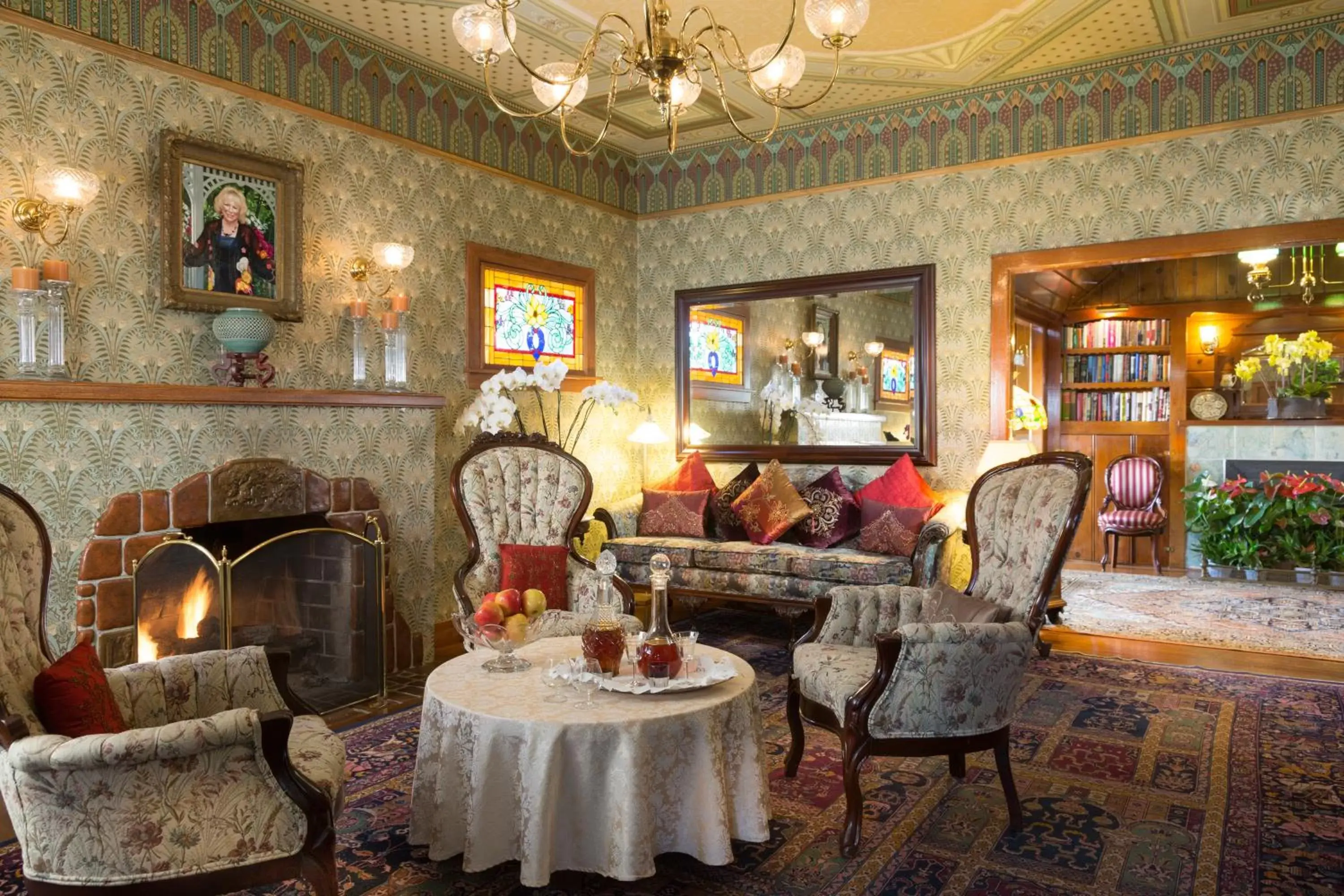 Living room in Mill Rose Inn Living room in Mill Rose Inn