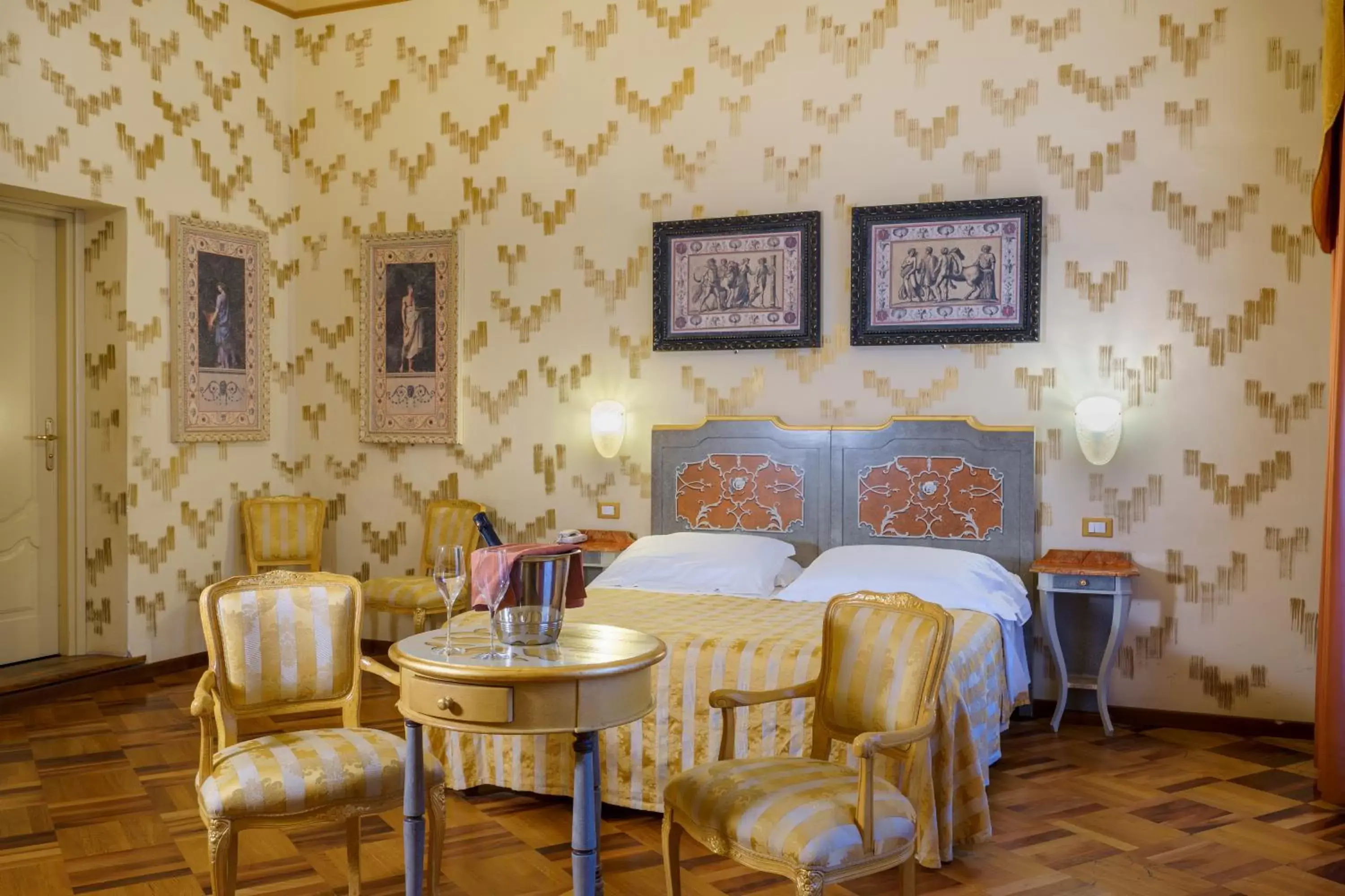 Bedroom in Hotel La Rosetta