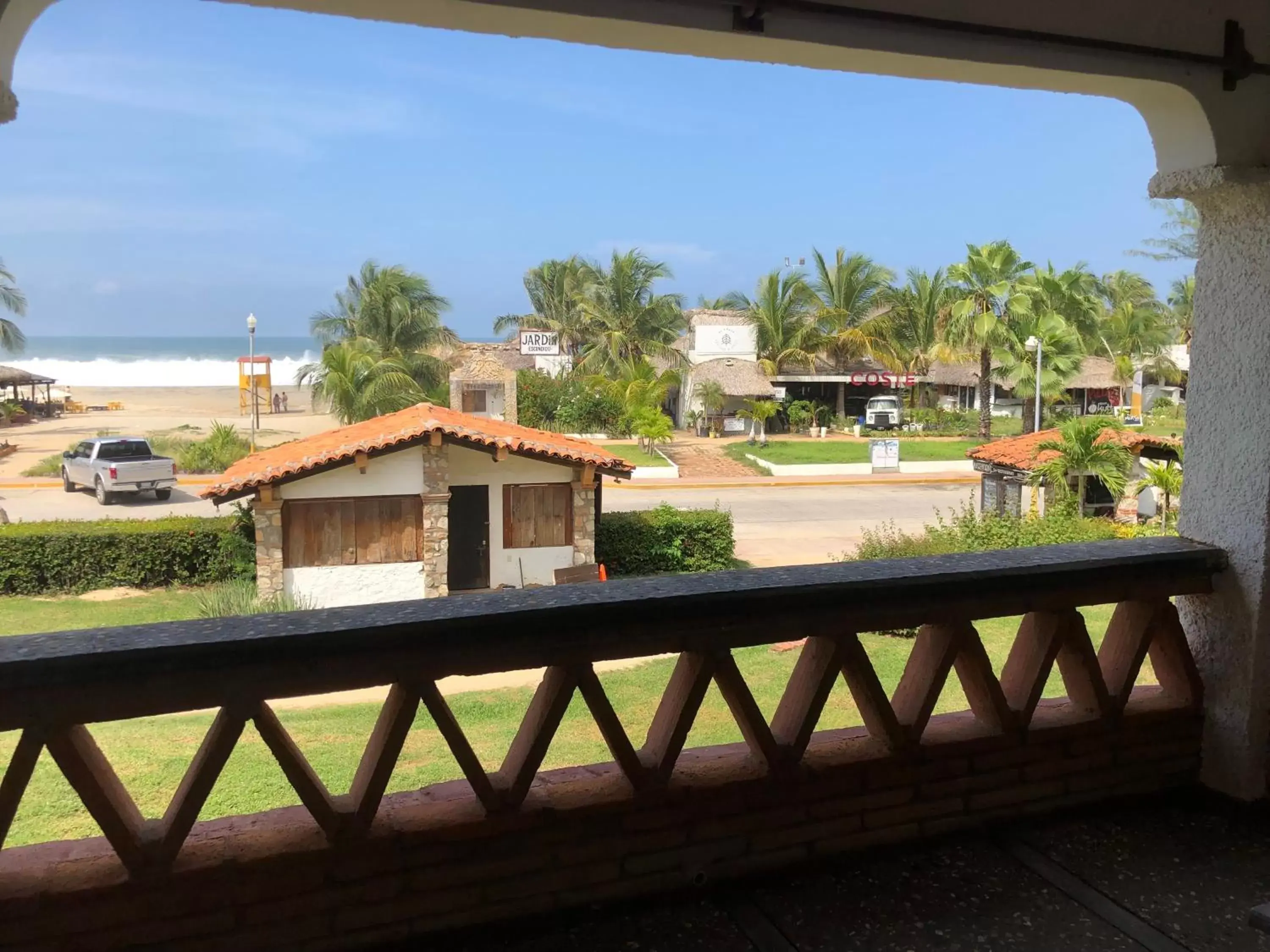 Balcony/Terrace in Hotel Arcoiris