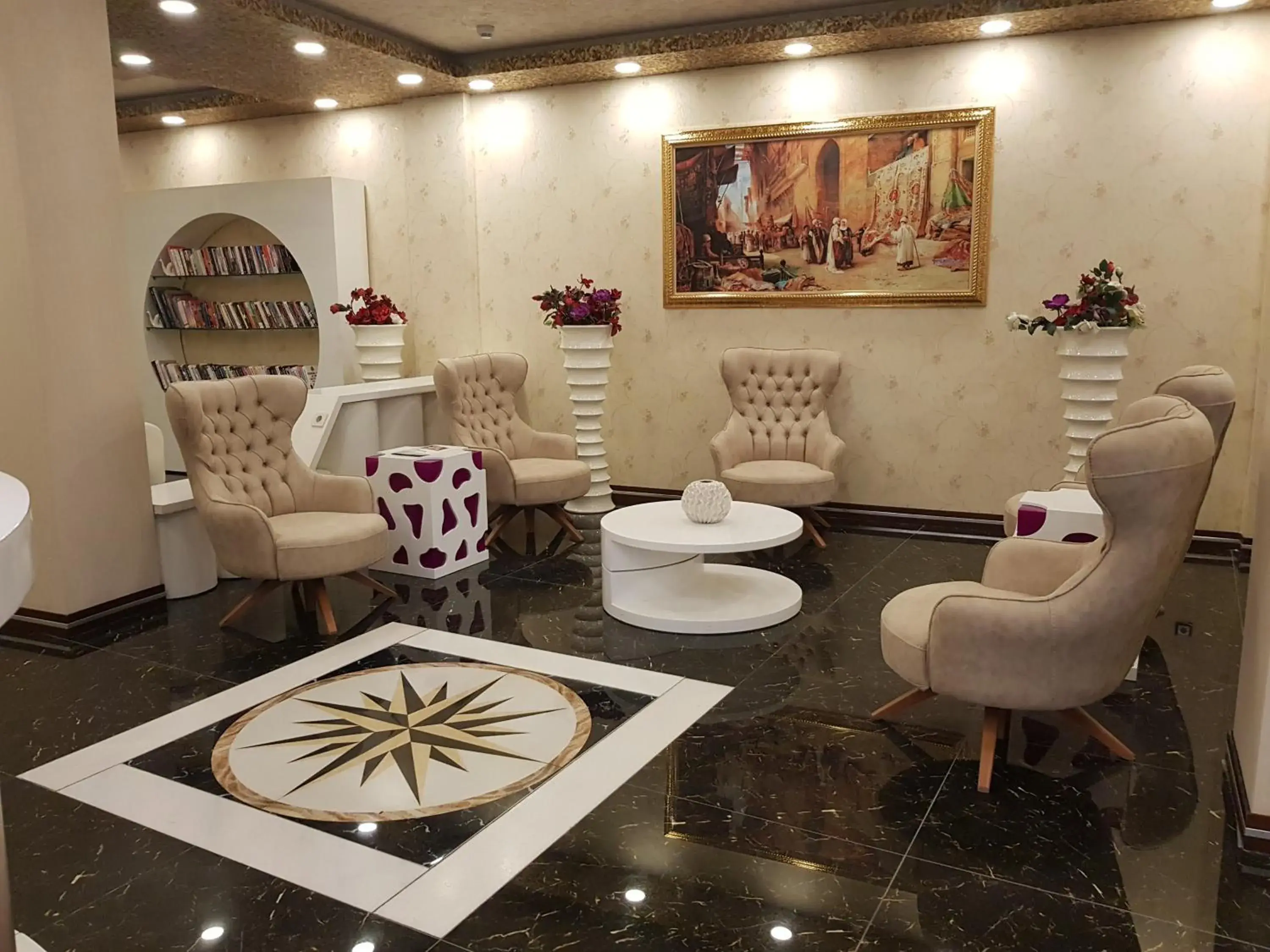 Lobby or reception in Ismira Hotel Ankara