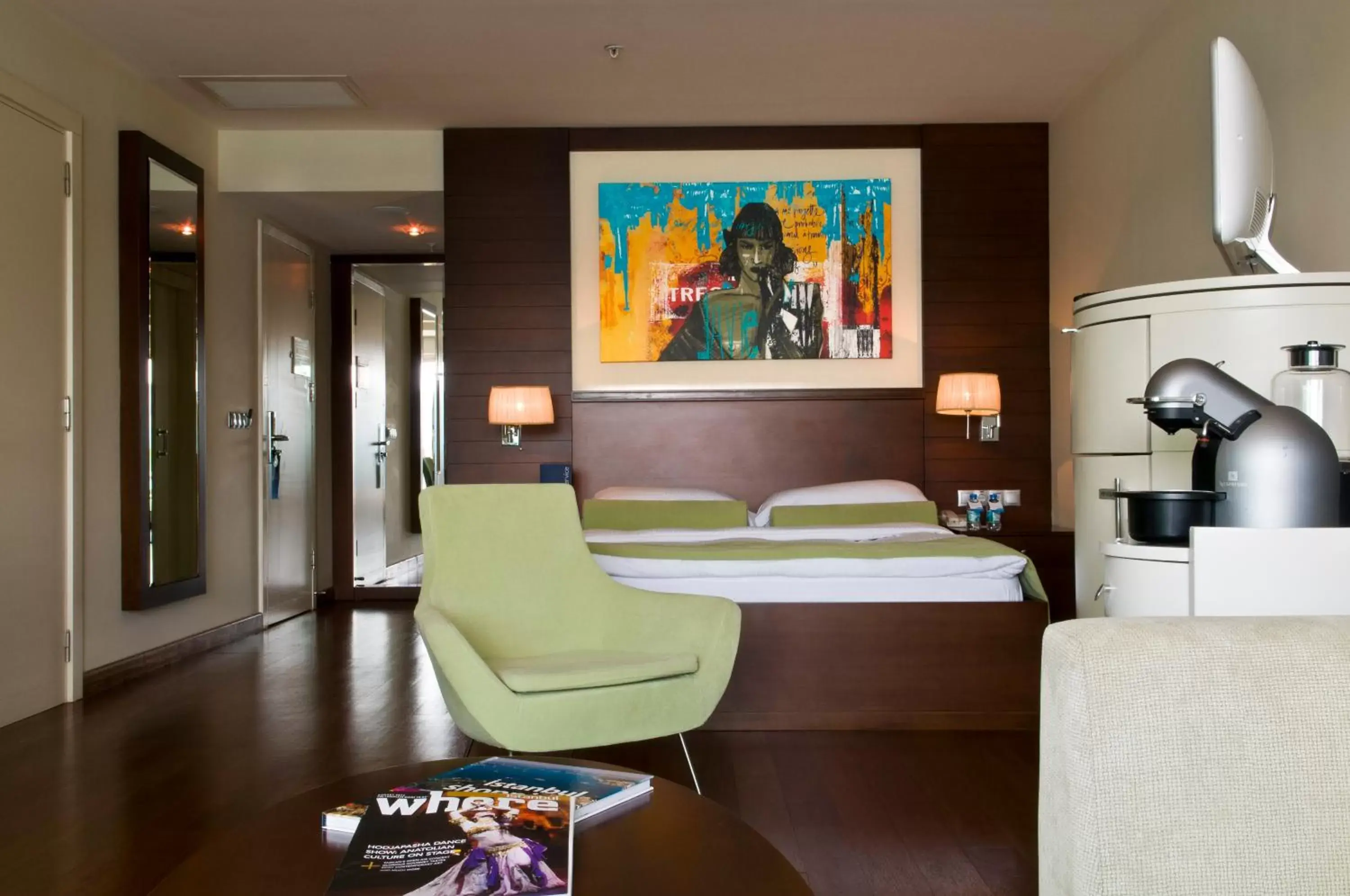 TV and multimedia, Bed in Radisson Blu Bosphorus Hotel