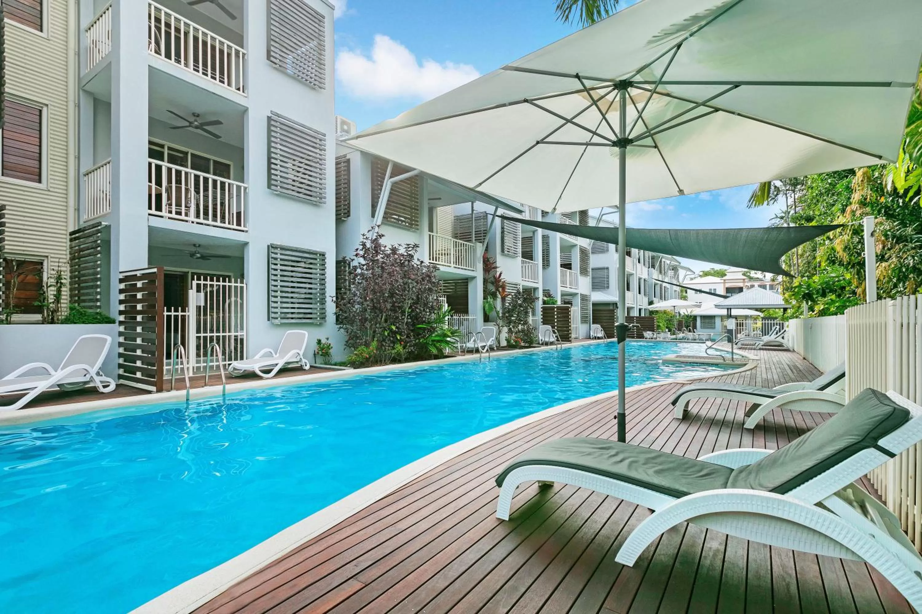 Swimming pool in Mantra Aqueous on Port
