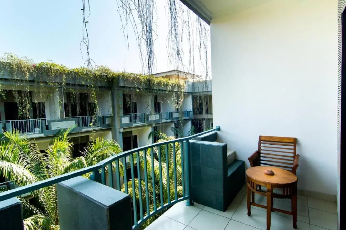 Balcony/Terrace in Champlung Mas Hotel Legian, Kuta