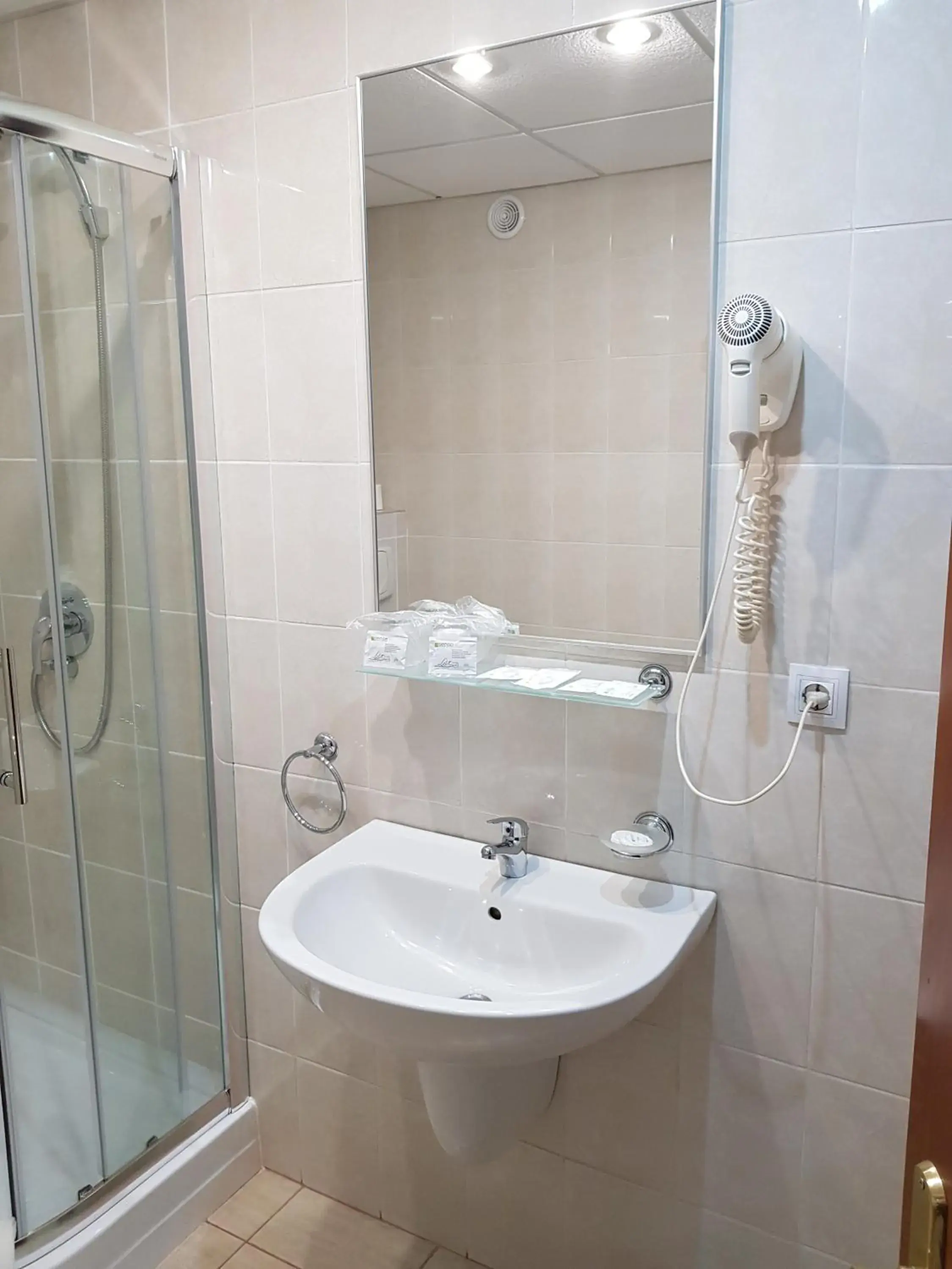 Shower, Bathroom in Hotel Rivulus