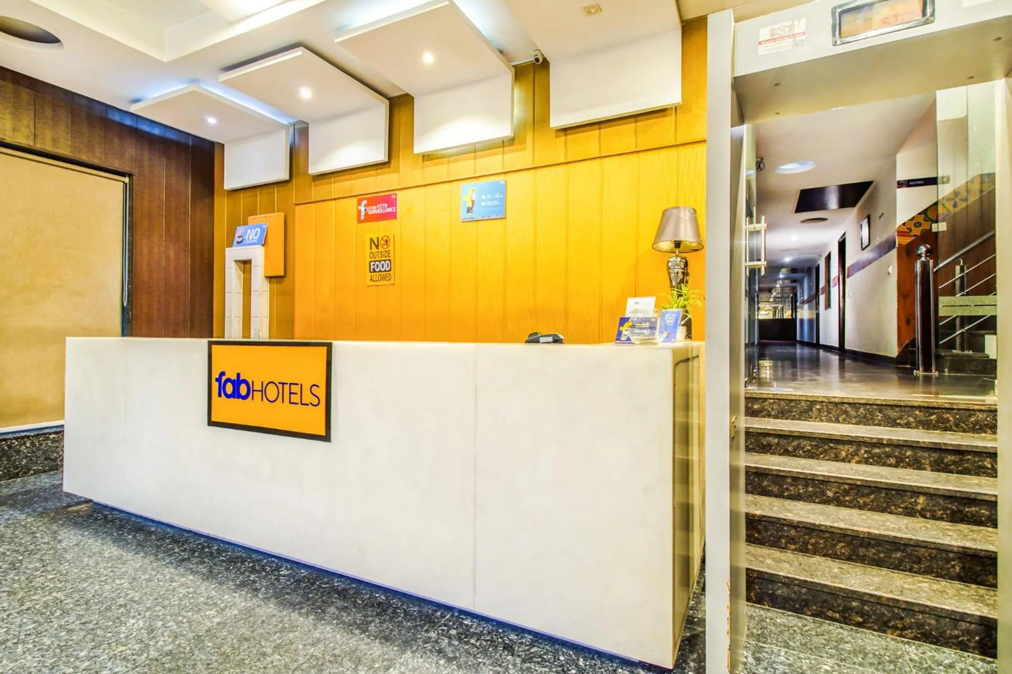Lobby or reception, Lobby/Reception in FabHotel Transit Delhi Airport Mahipalpur