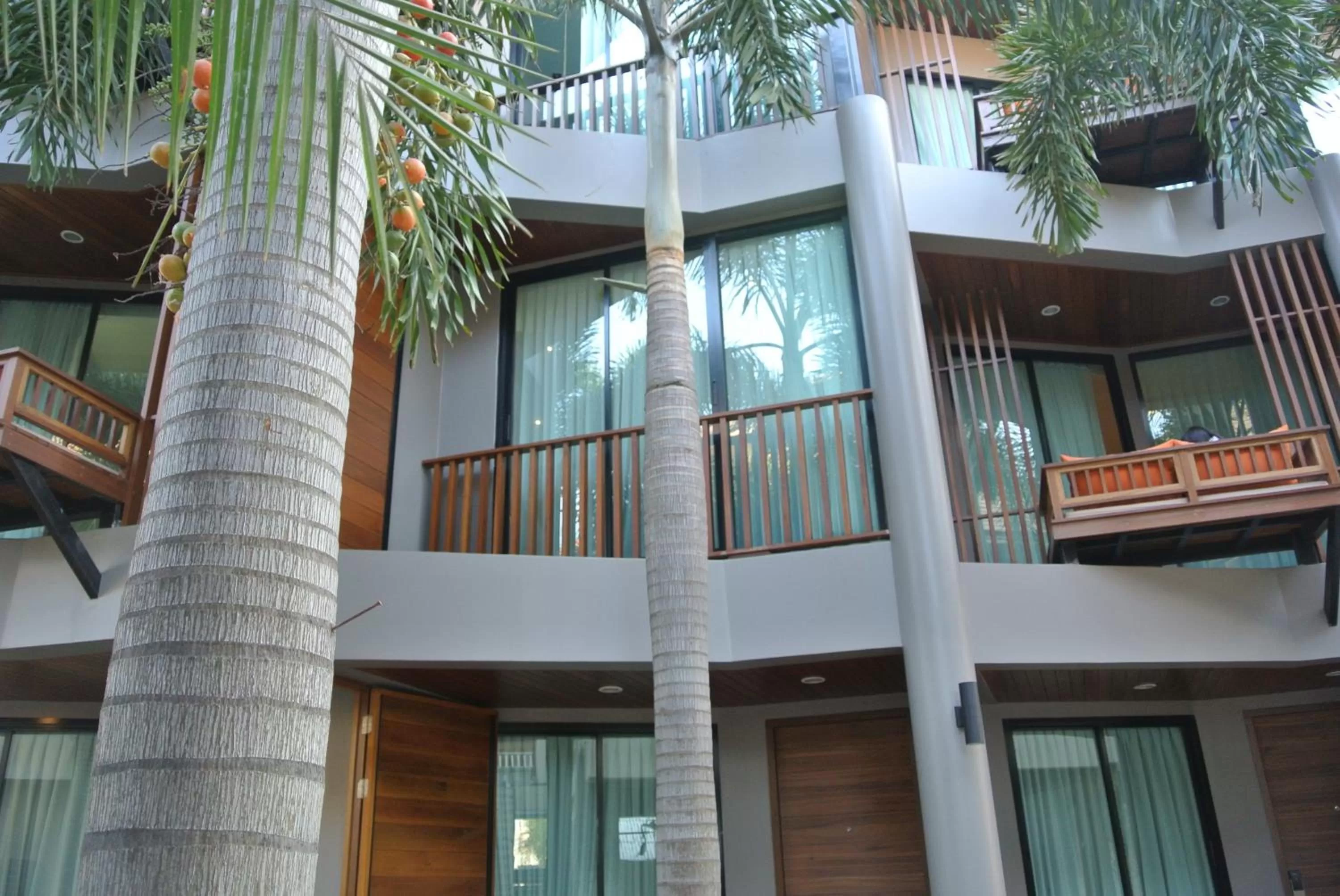 Balcony/Terrace in Banlansuan Resort SHA Plus