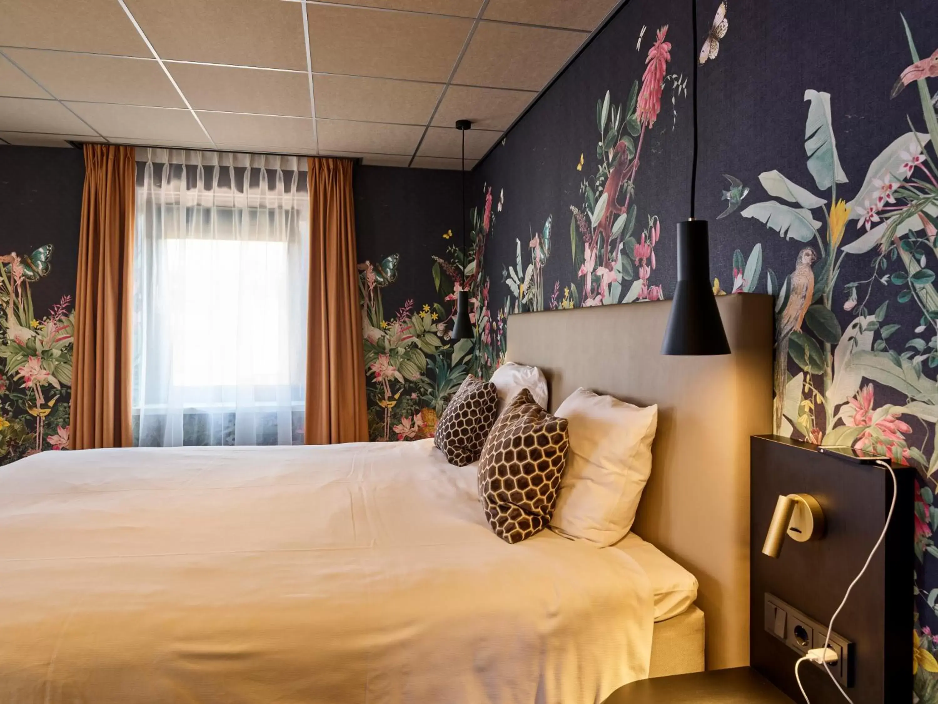 Bed in Hotel Restaurant Grandcafé 't Voorhuys