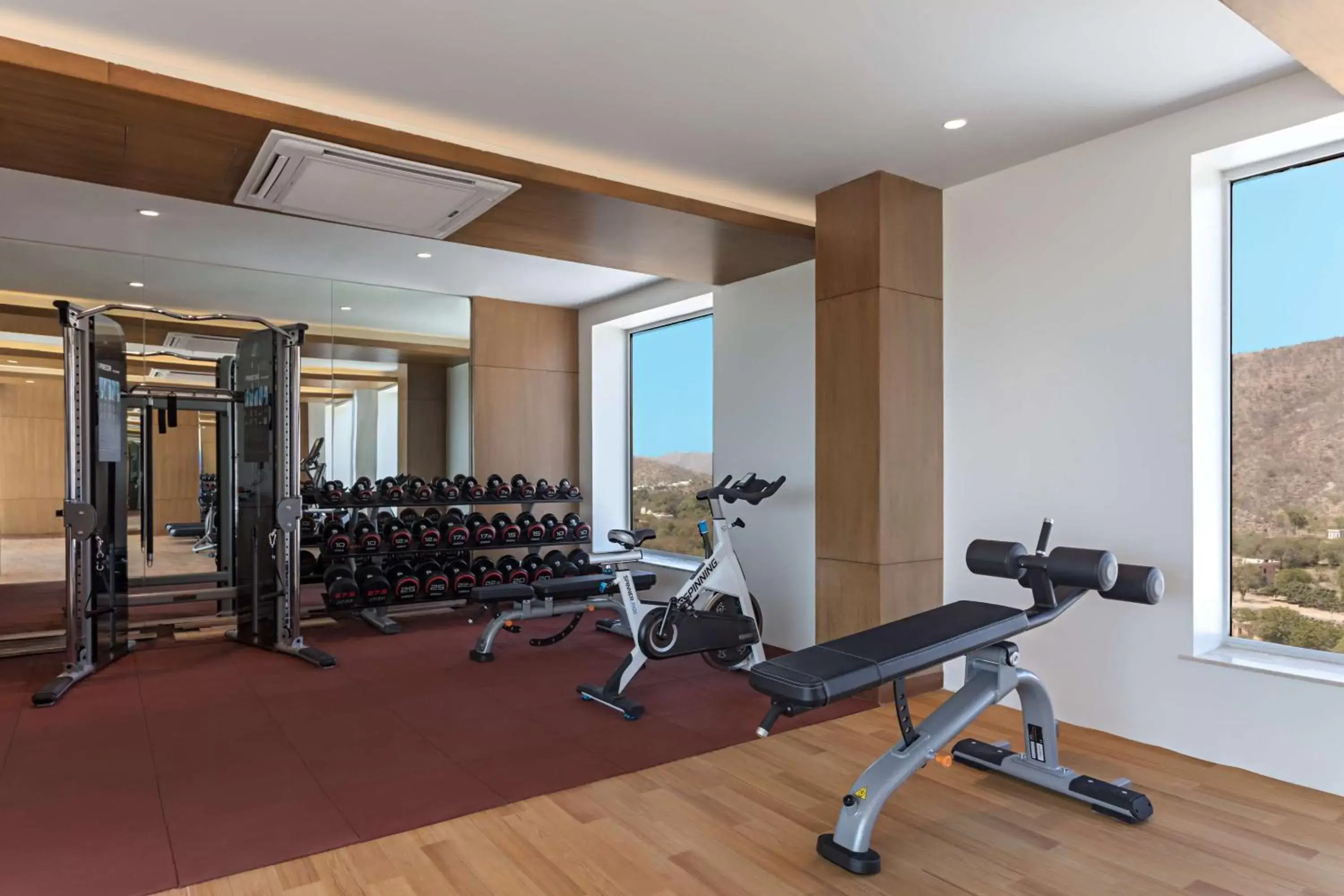 Fitness centre/facilities, Fitness Center/Facilities in Doubletree By Hilton Jaipur Amer