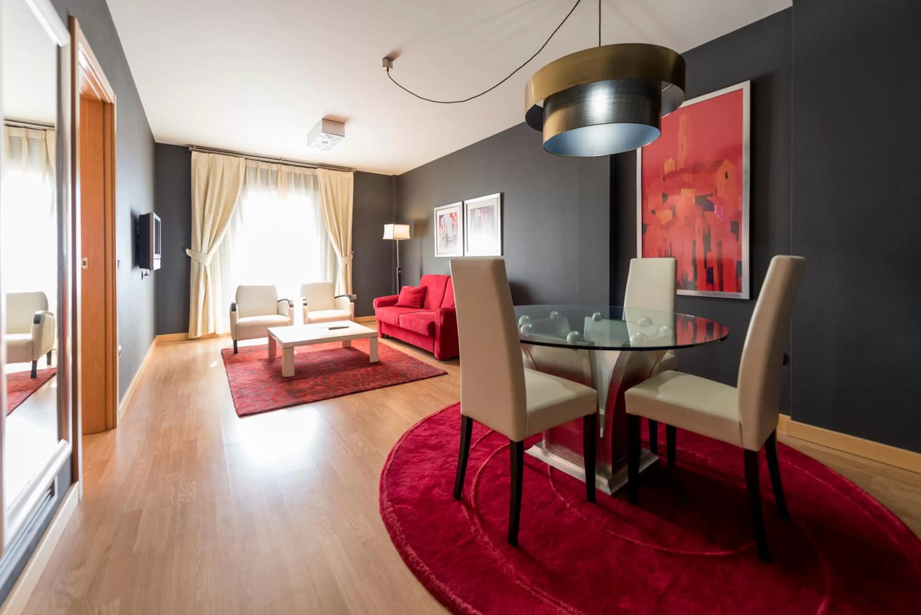 Seating area, Bed in Itaca Salamanca by Soho Boutique