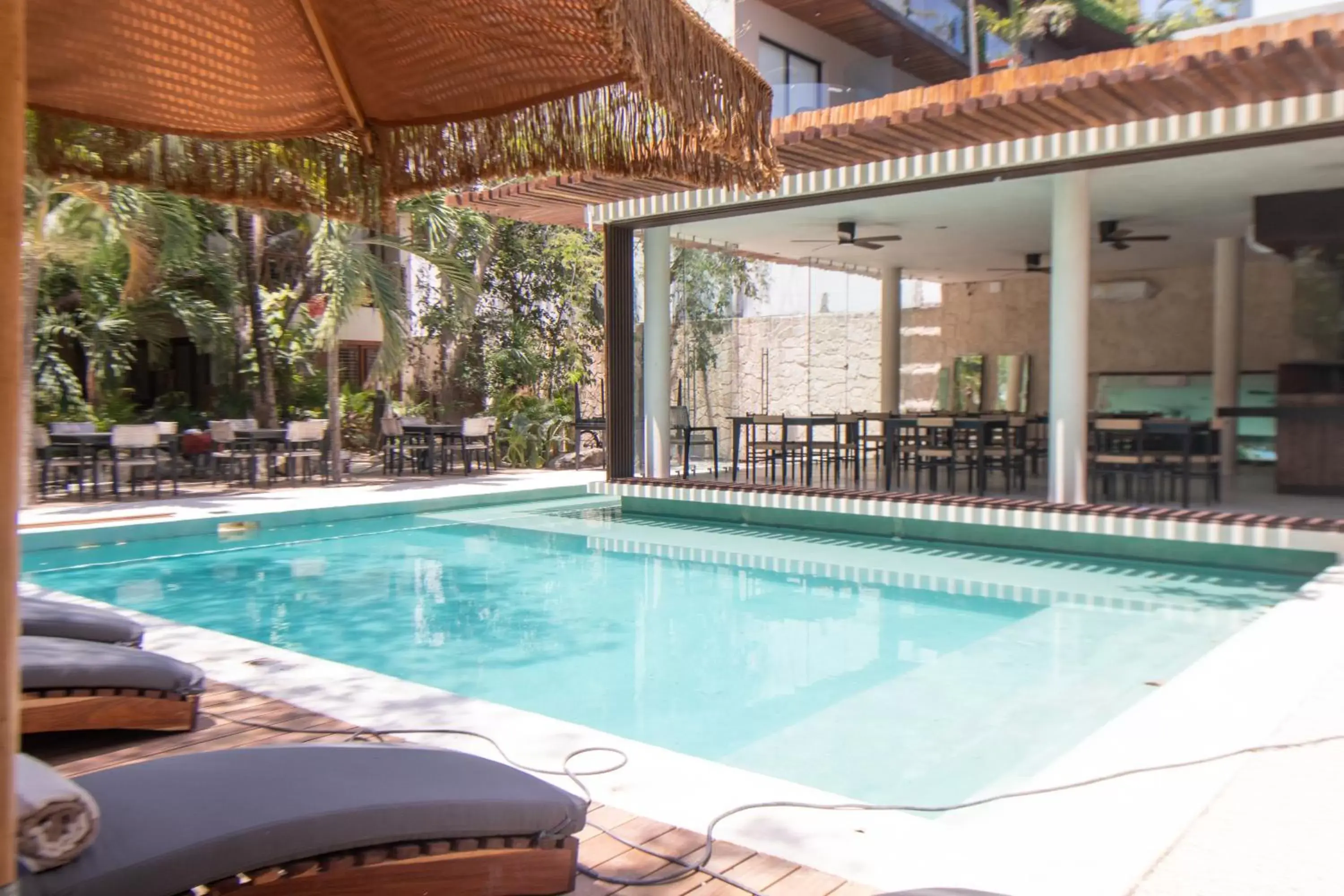 Restaurant/places to eat, Swimming Pool in Prana Boutique Hotel Tulum