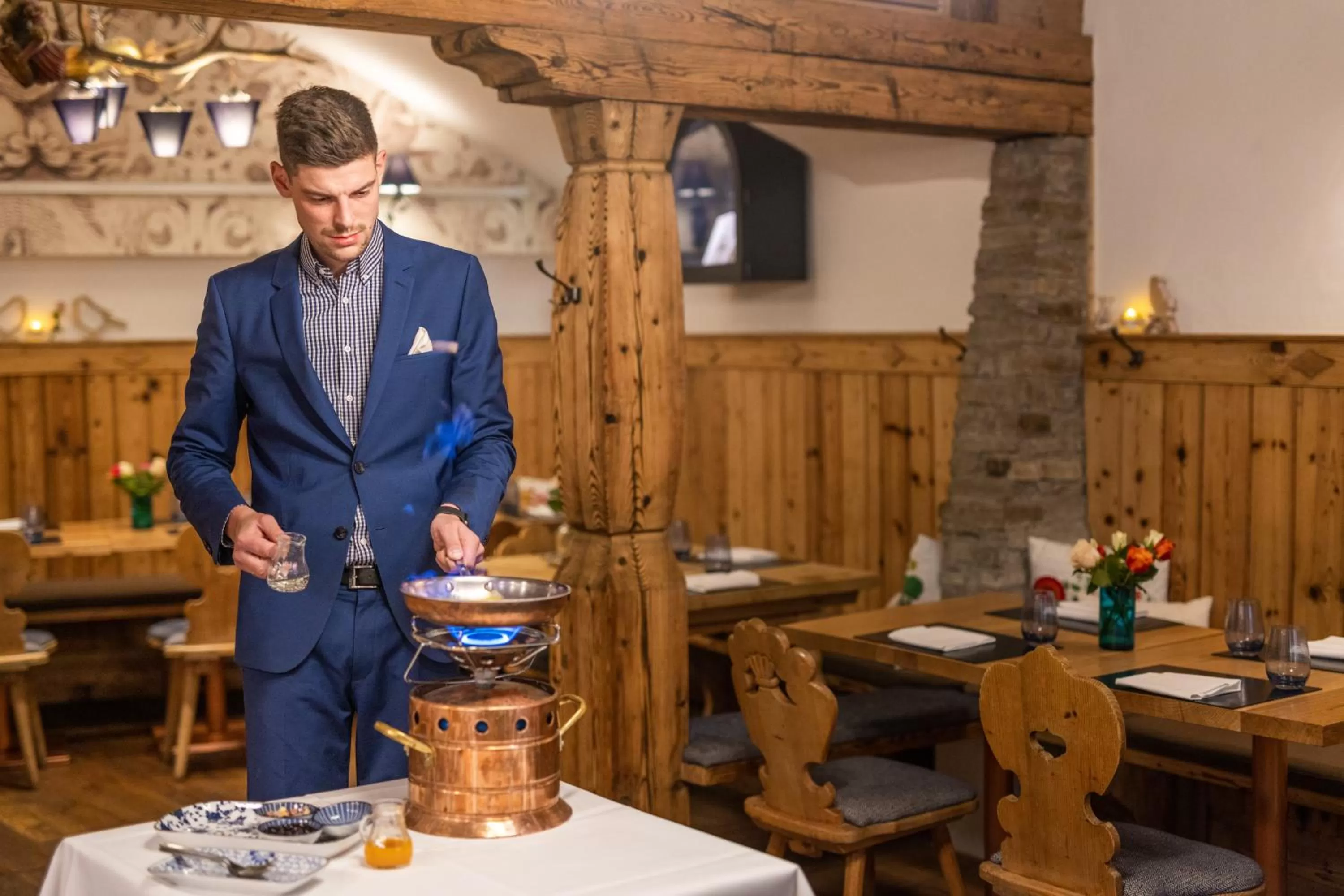 Restaurant/places to eat in Small Luxury Hotel Goldgasse