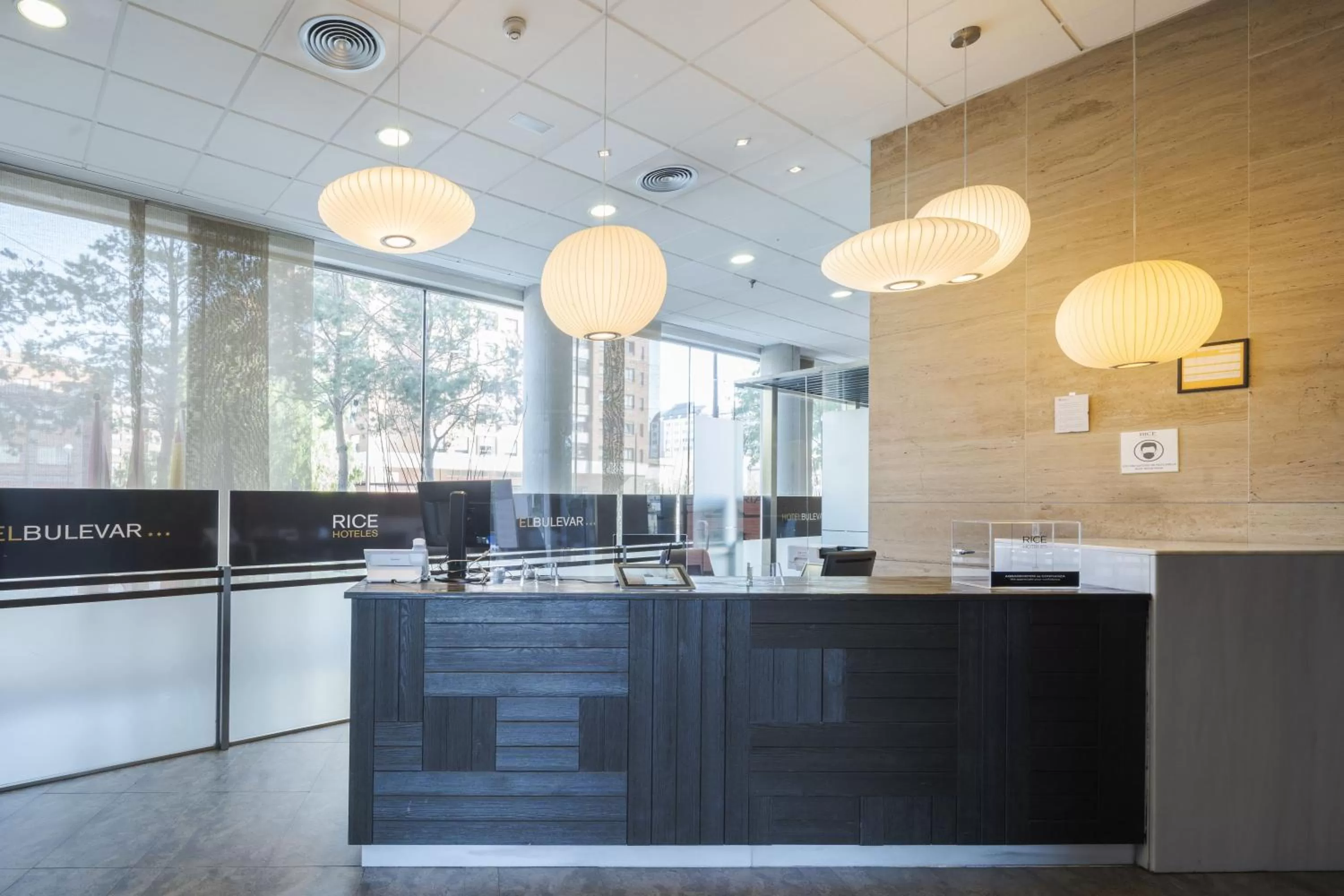Lobby or reception in RICE Bulevar