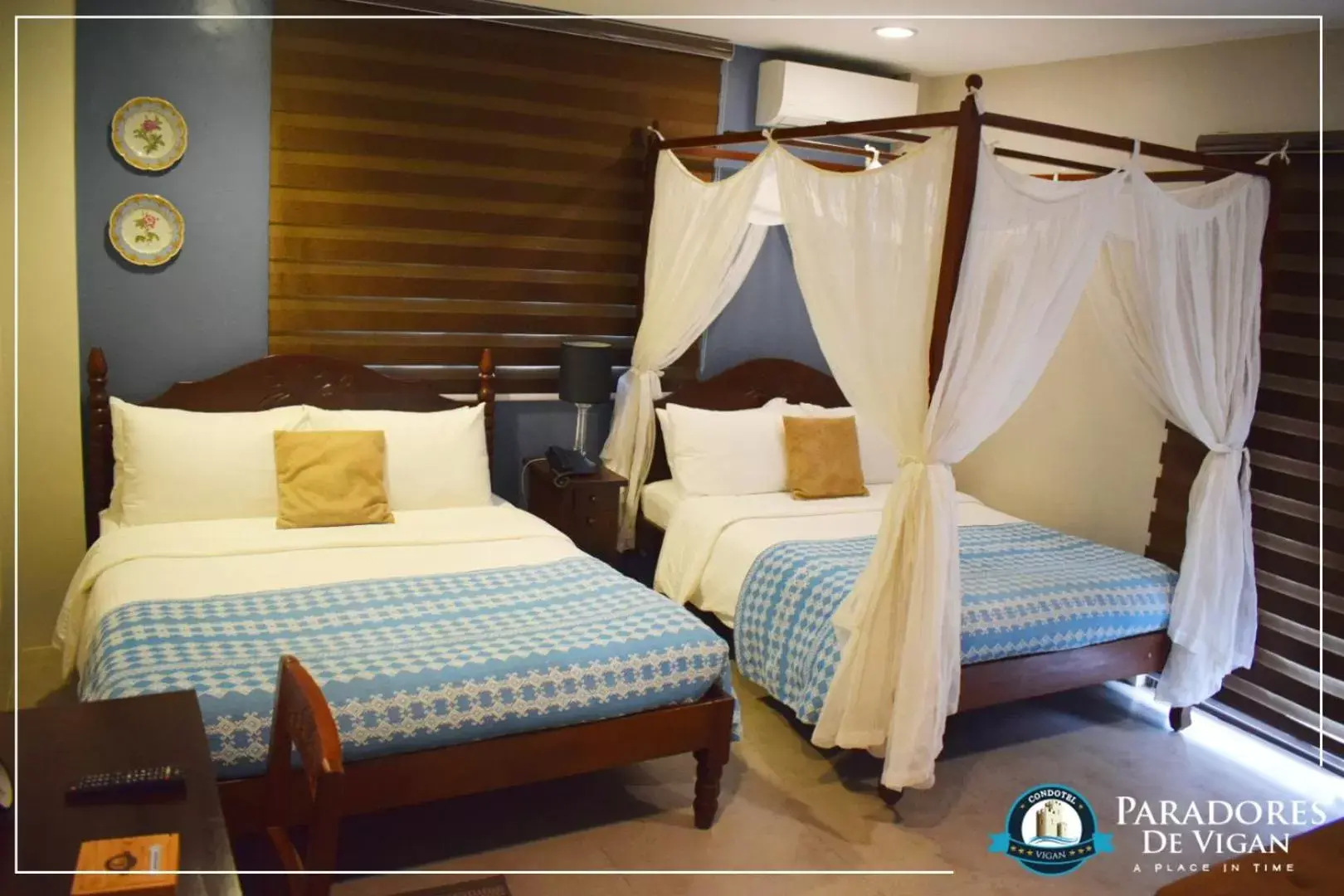 Bed in Paradores de Vigan Bed in Paradores de Vigan