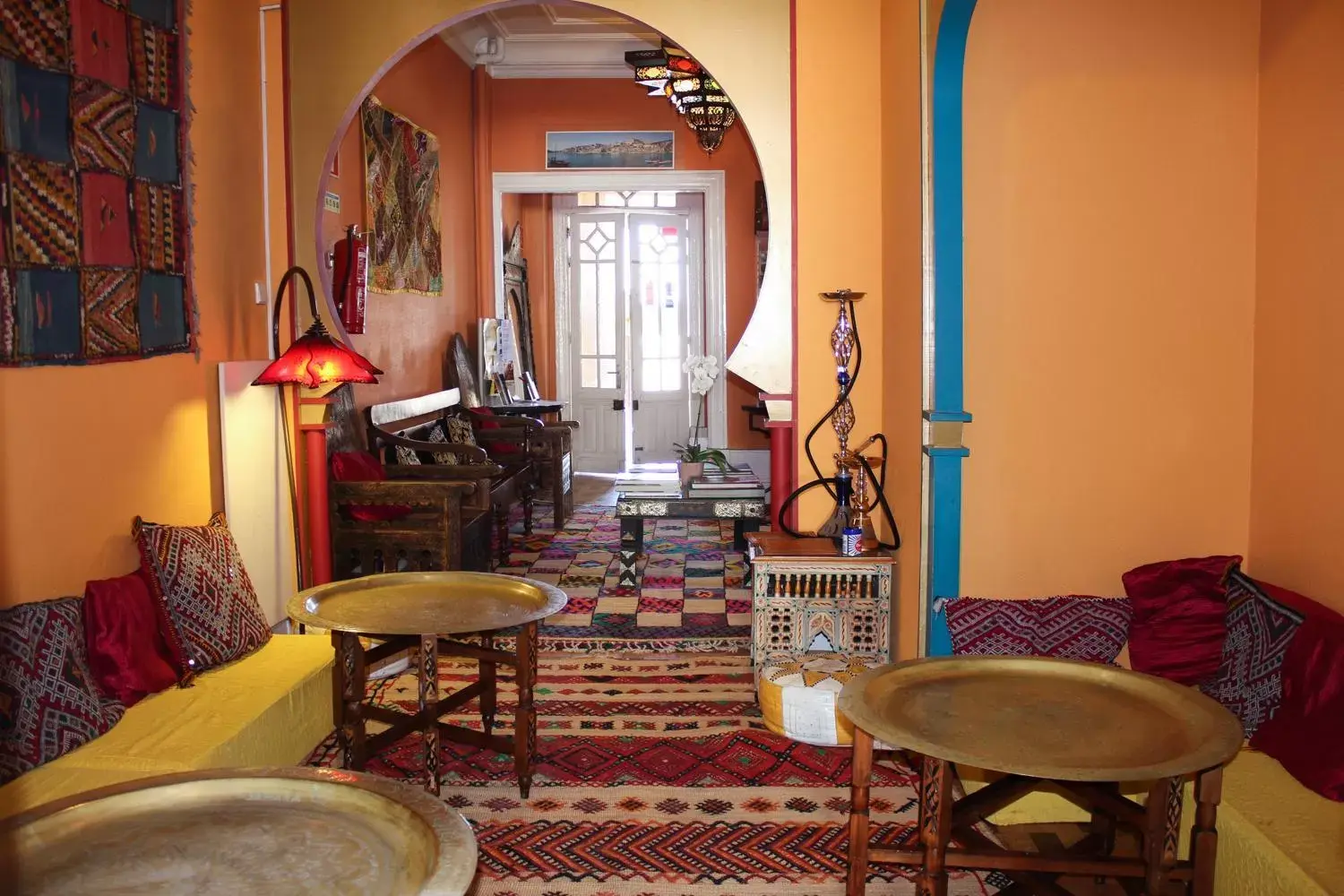 Communal lounge/ TV room, Lounge/Bar in Porto Riad - Guest House
