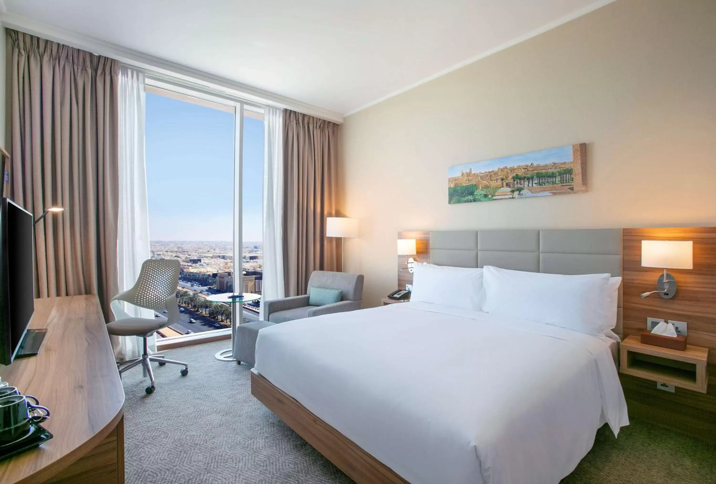 Bed in Hilton Garden Inn Riyadh Financial District