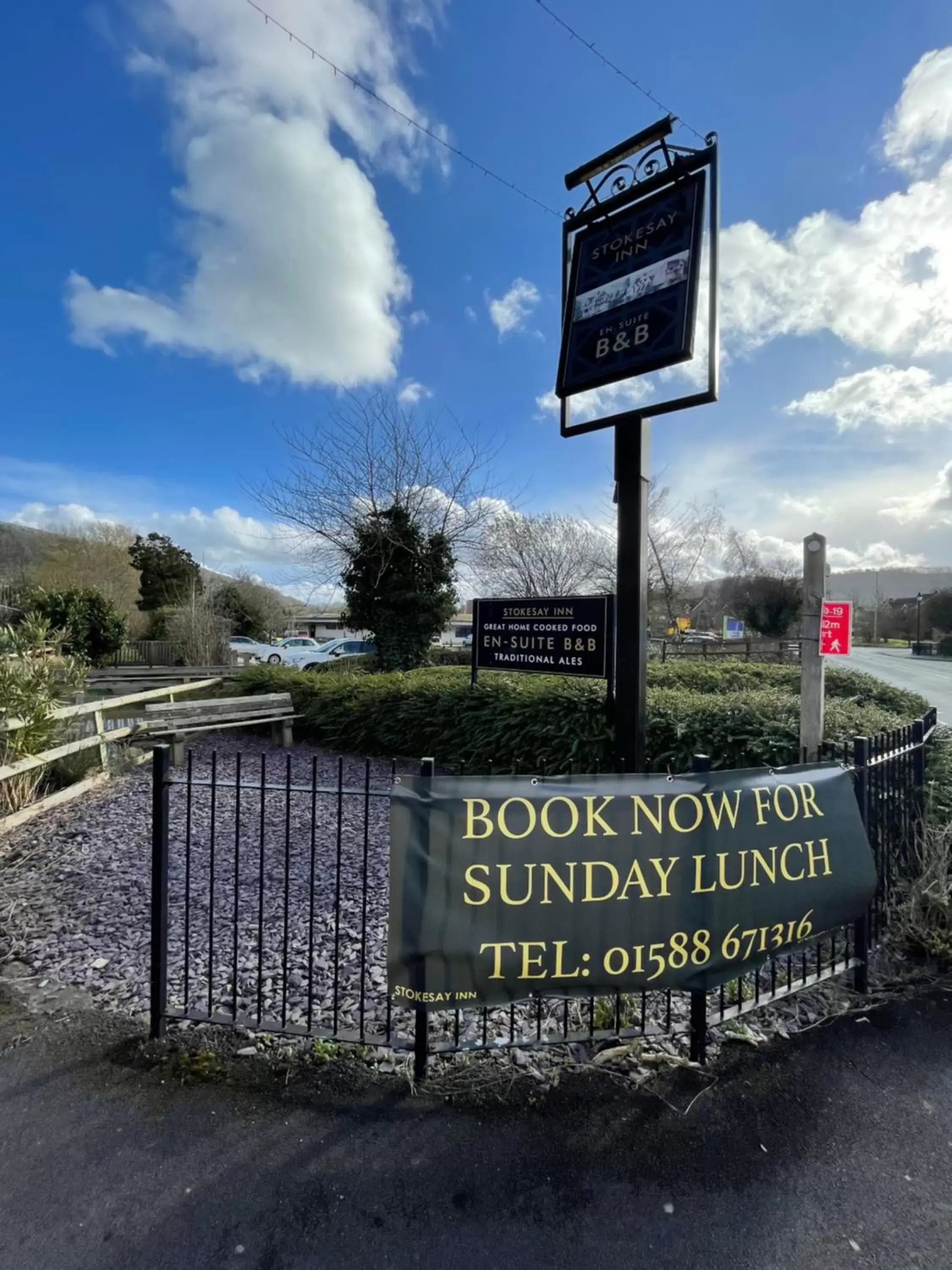 Property Logo/Sign in The Stokesay Inn & B&B