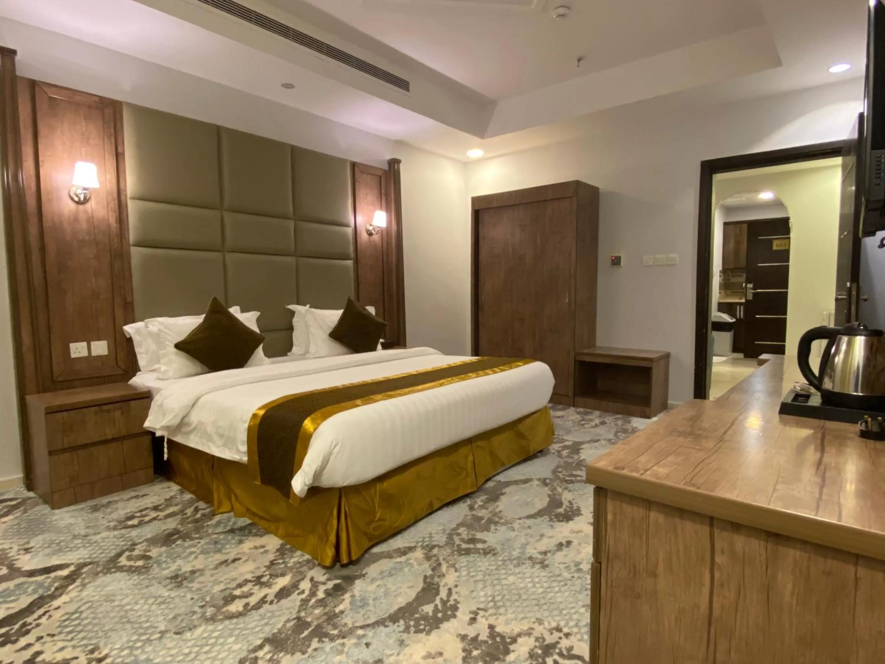 Bed in شقق ارين البساتين