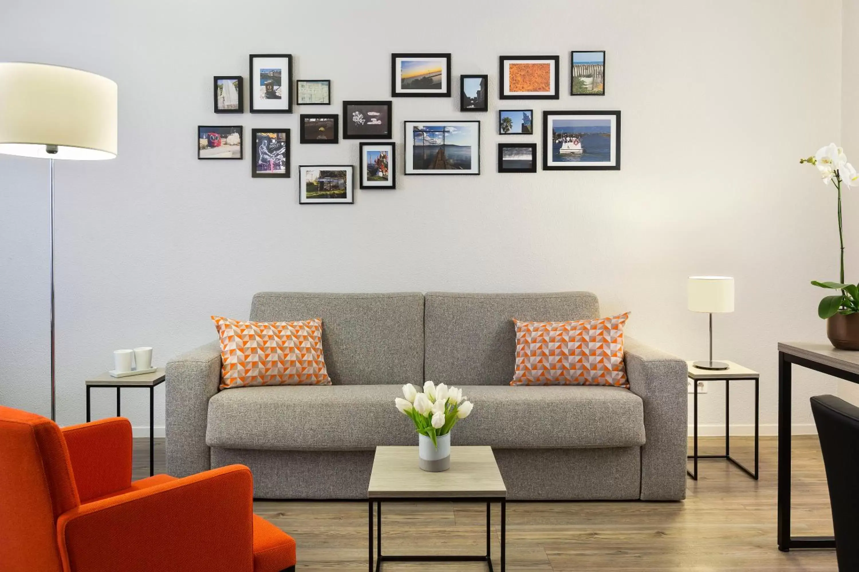 Living room, Seating Area in Citadines Antigone Montpellier