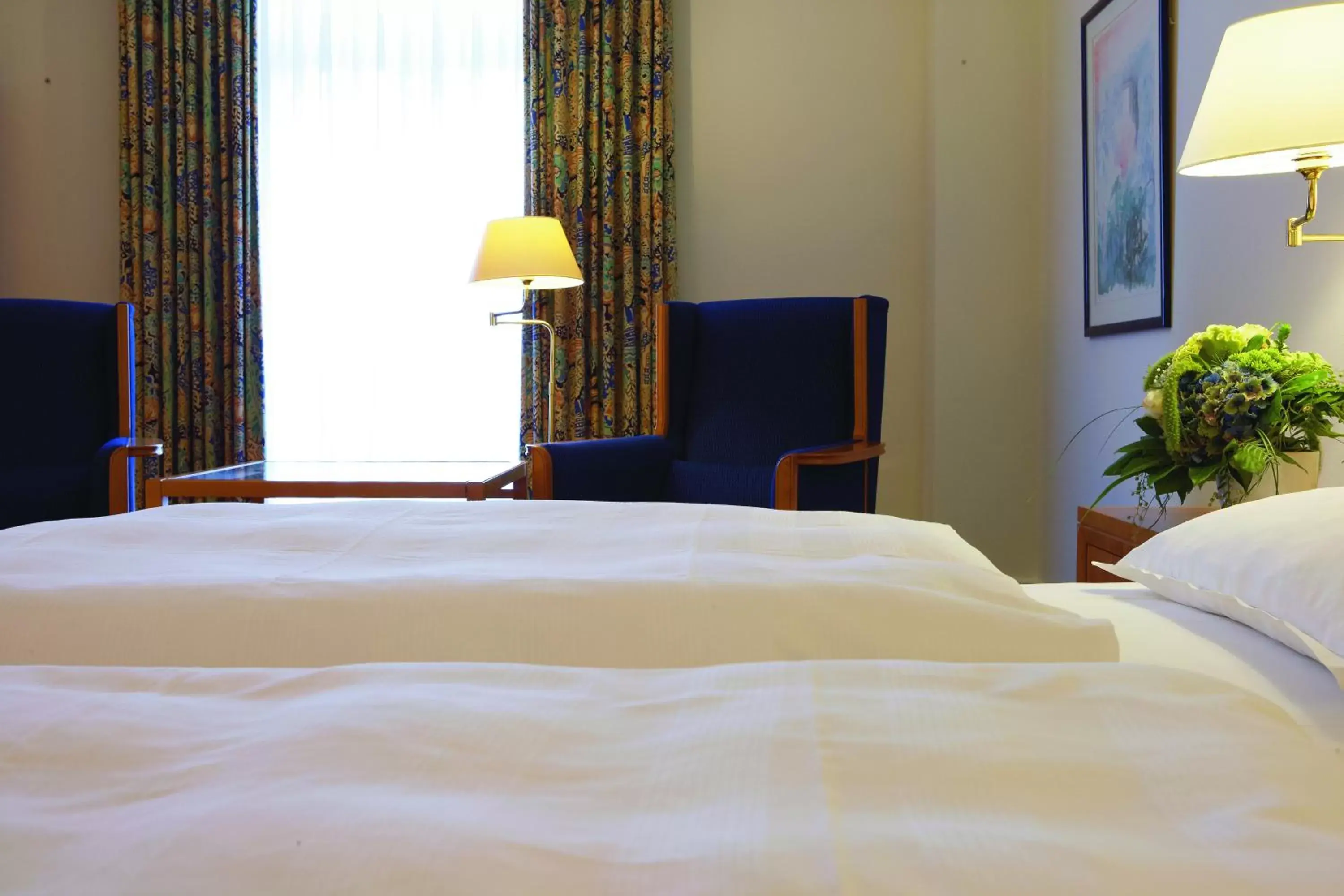 Bed in Steigenberger Hotel & Spa Bad Pyrmont