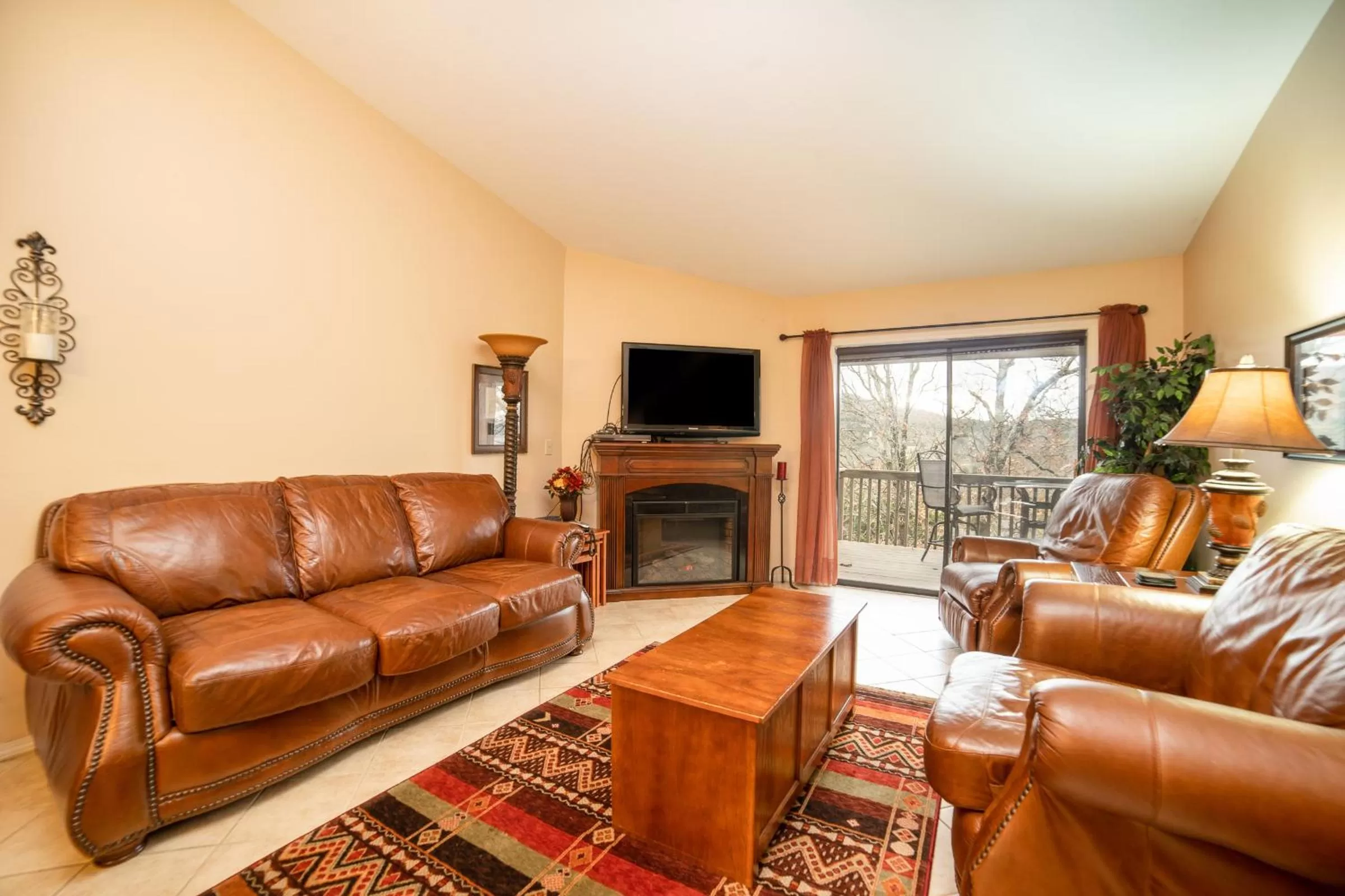 Living room in Pointe Royale Golf Resort