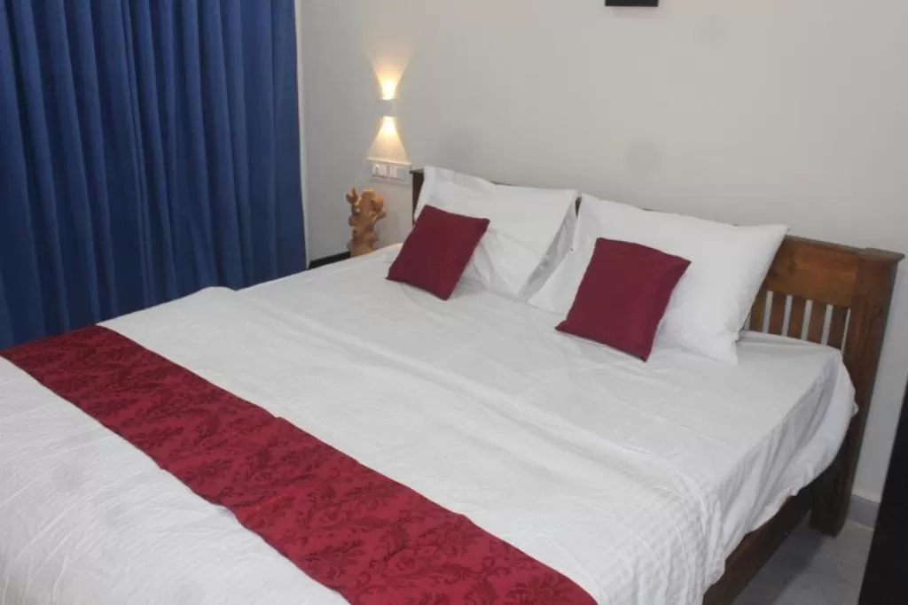 Bed in Nature Villa Kochi