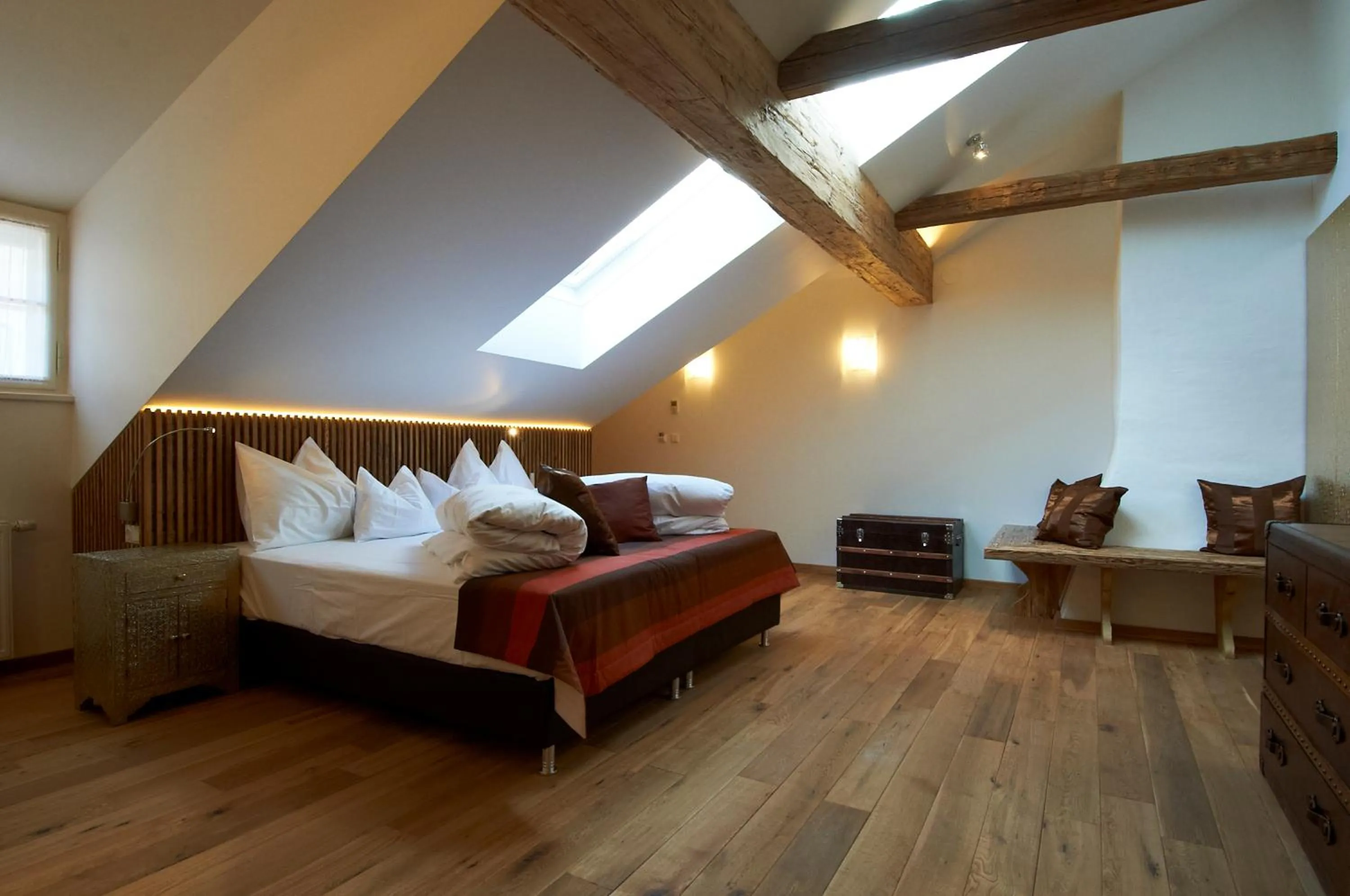 Bedroom, Bed in Hotel Landhaus Moserhof