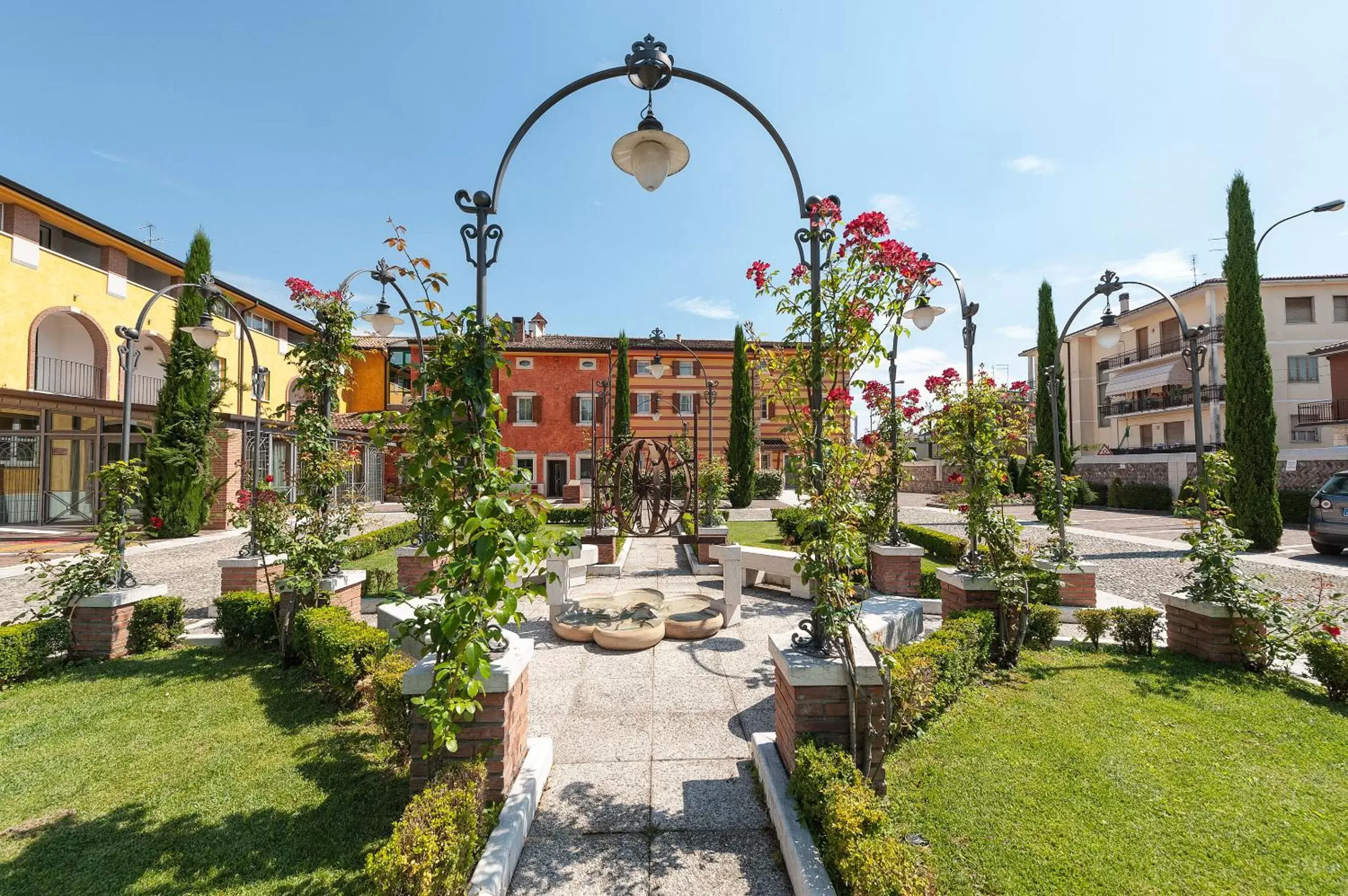 Garden, Property Building in Hotel Villa Malaspina