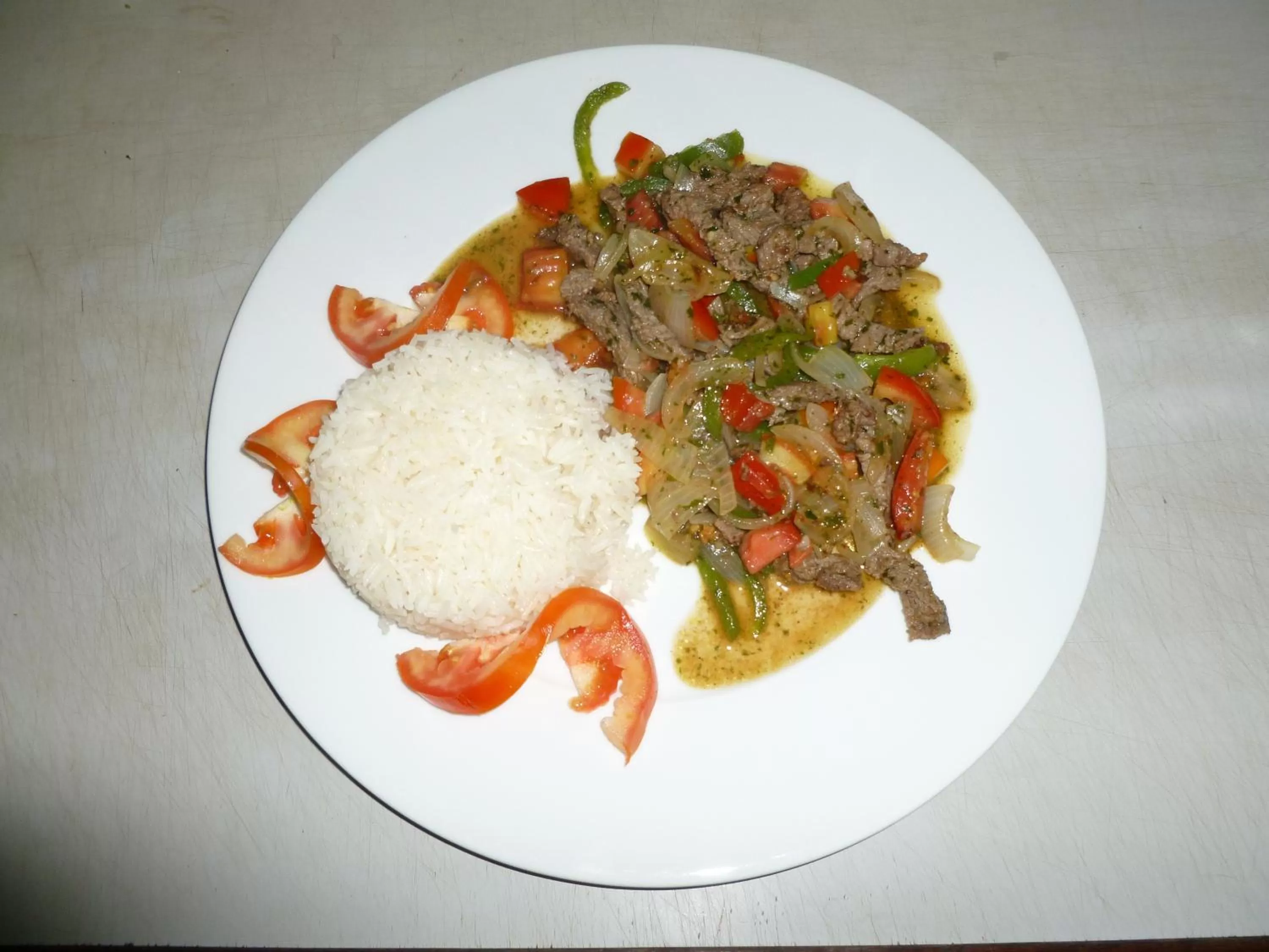 Food close-up in Hotel Le Marly