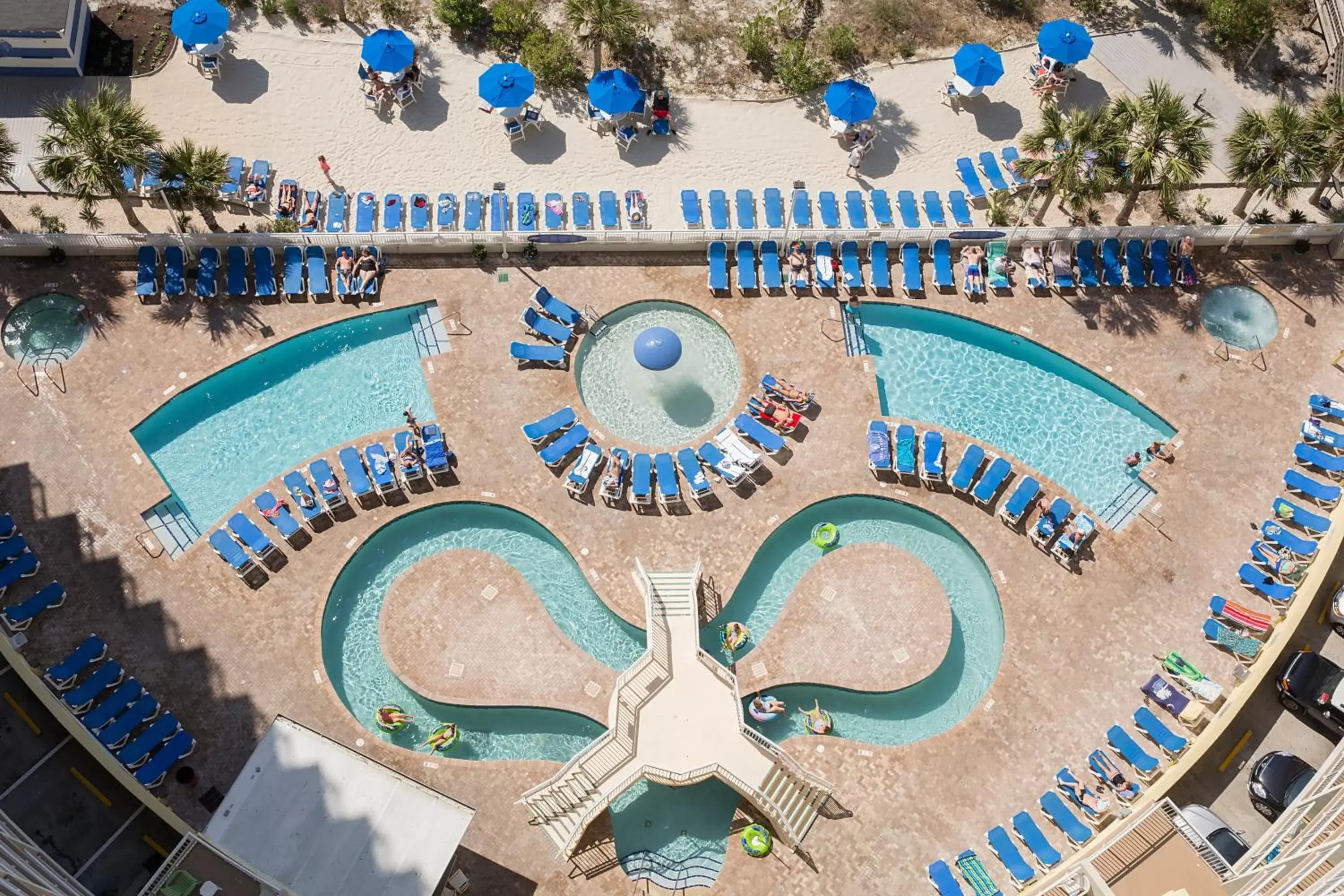 Bird's eye view, Pool View in Avista Resort