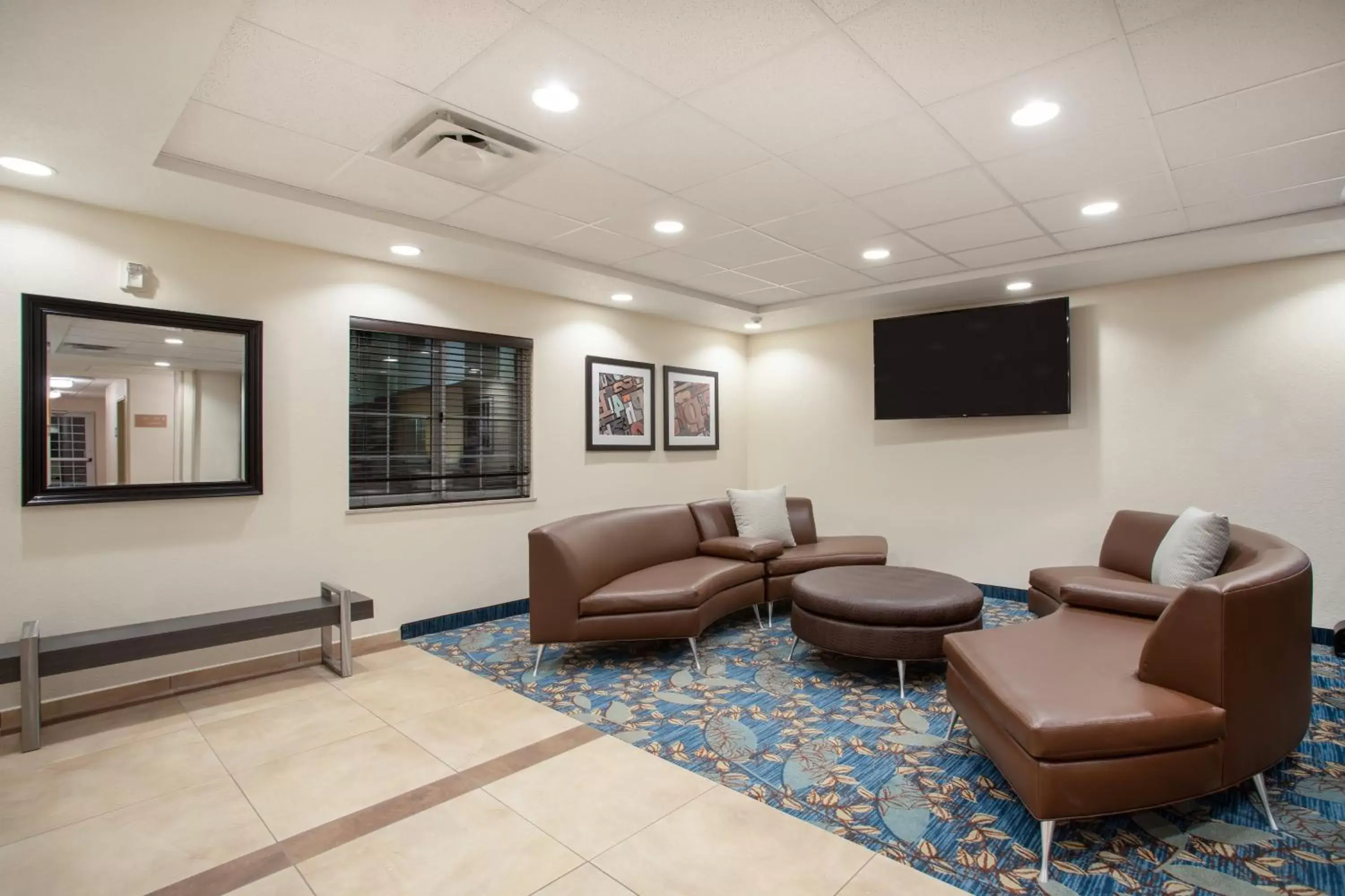 Property building, Seating Area in Candlewood Suites Cheyenne, an IHG Hotel