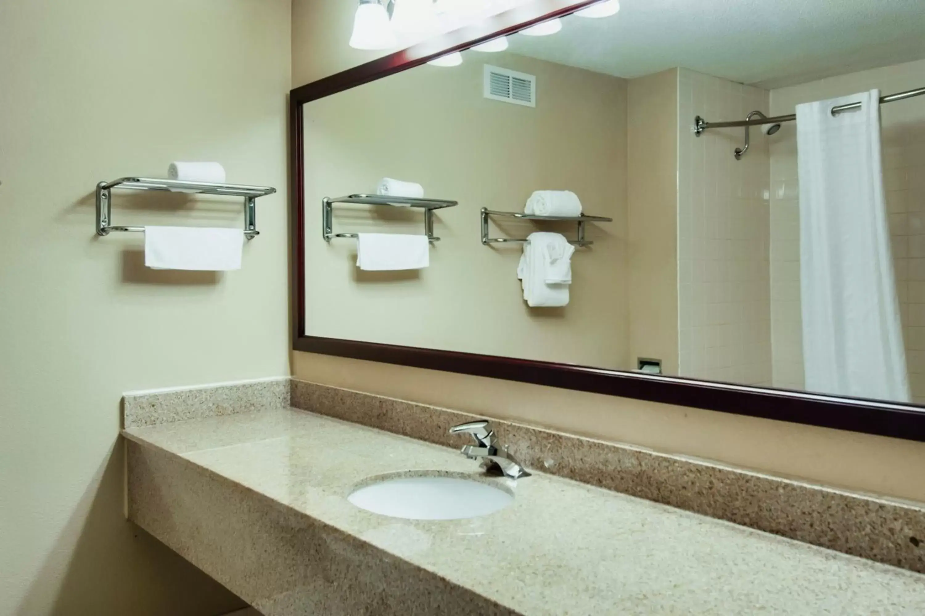 Bathroom in Days Inn & Suites by Wyndham Johnson City