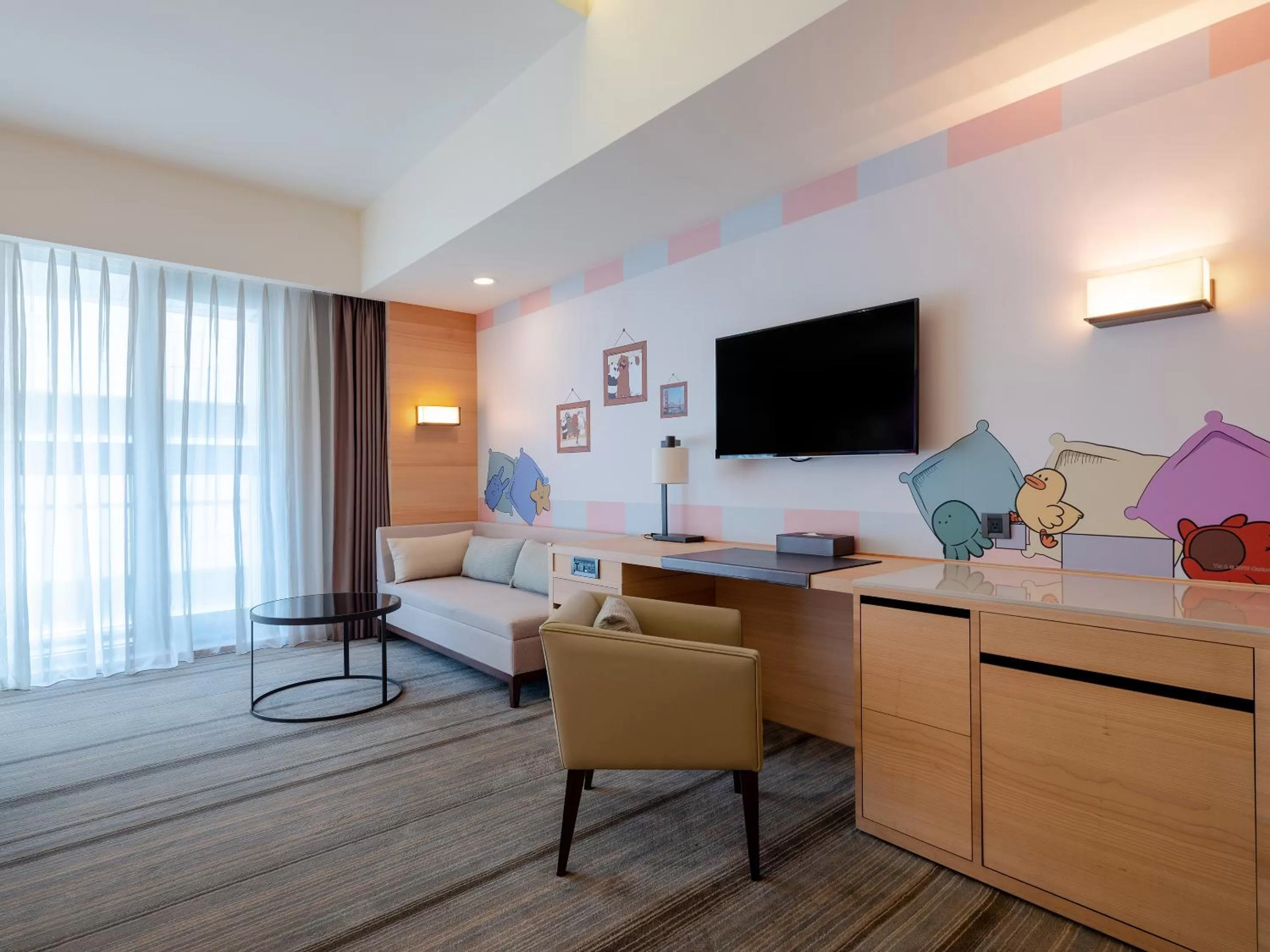 Seating area in Hotel COZZI Ximen Tainan