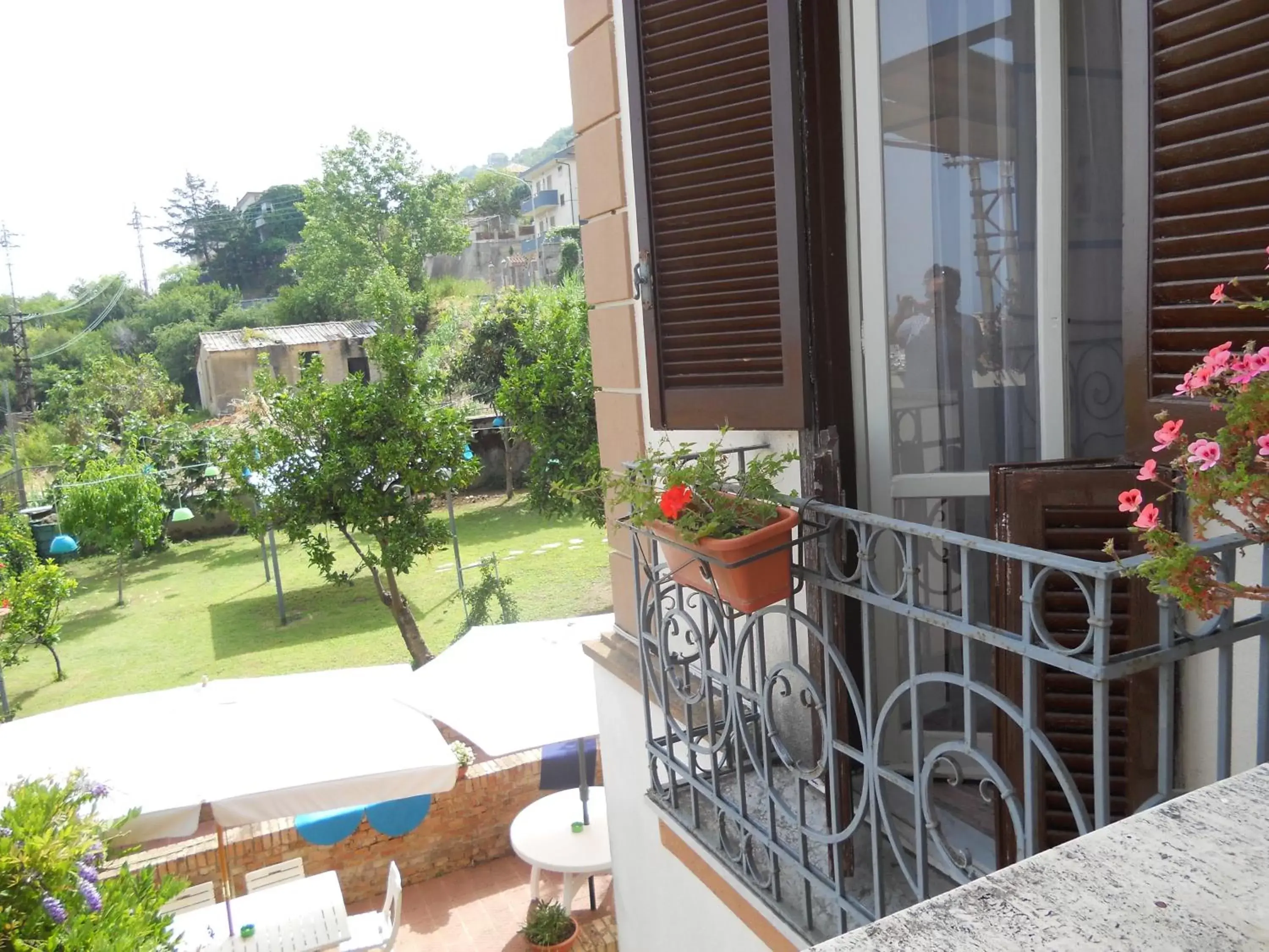 Balcony/Terrace in B&B Villa Delle Rondini