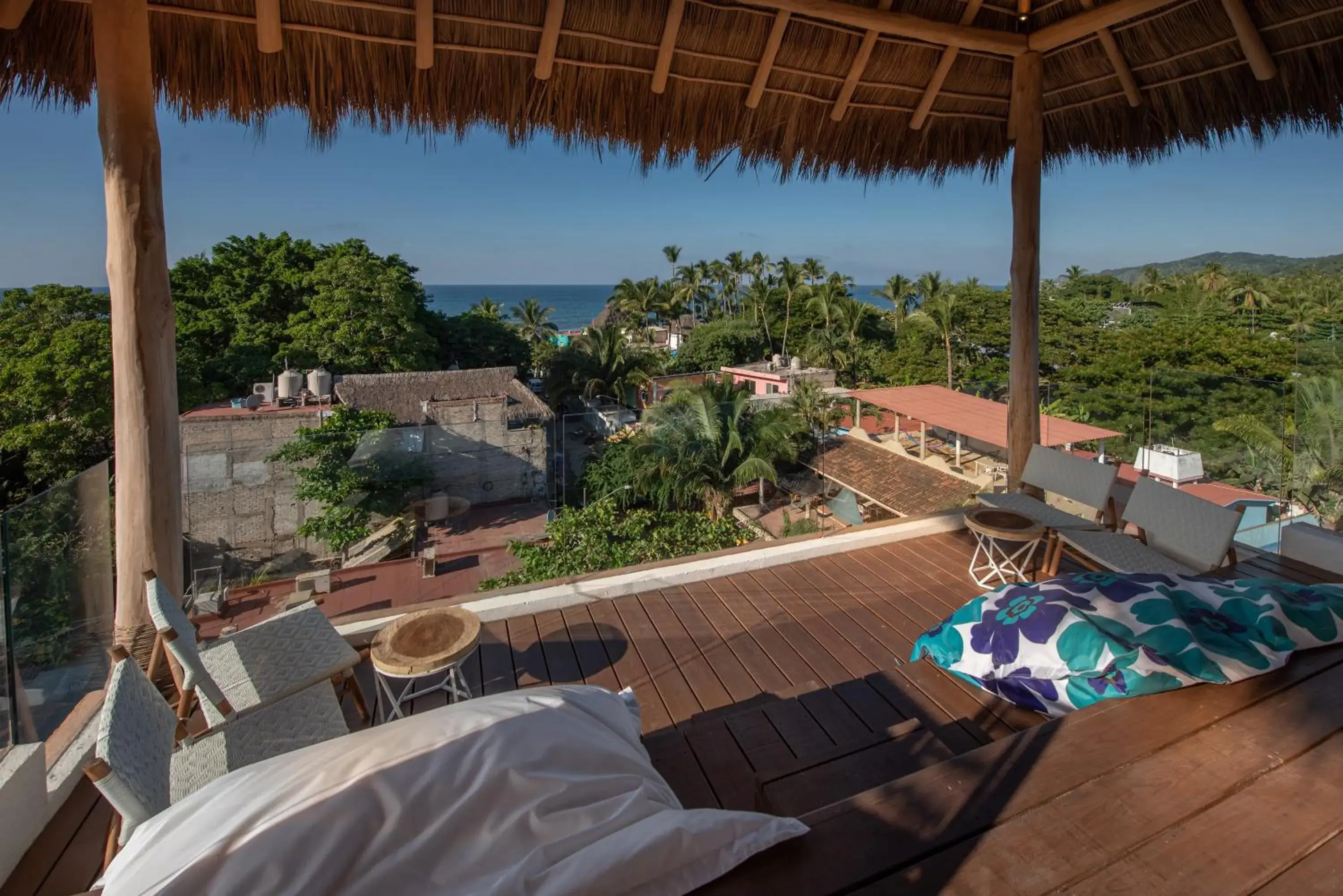 Balcony/Terrace in Sayulinda Hotel