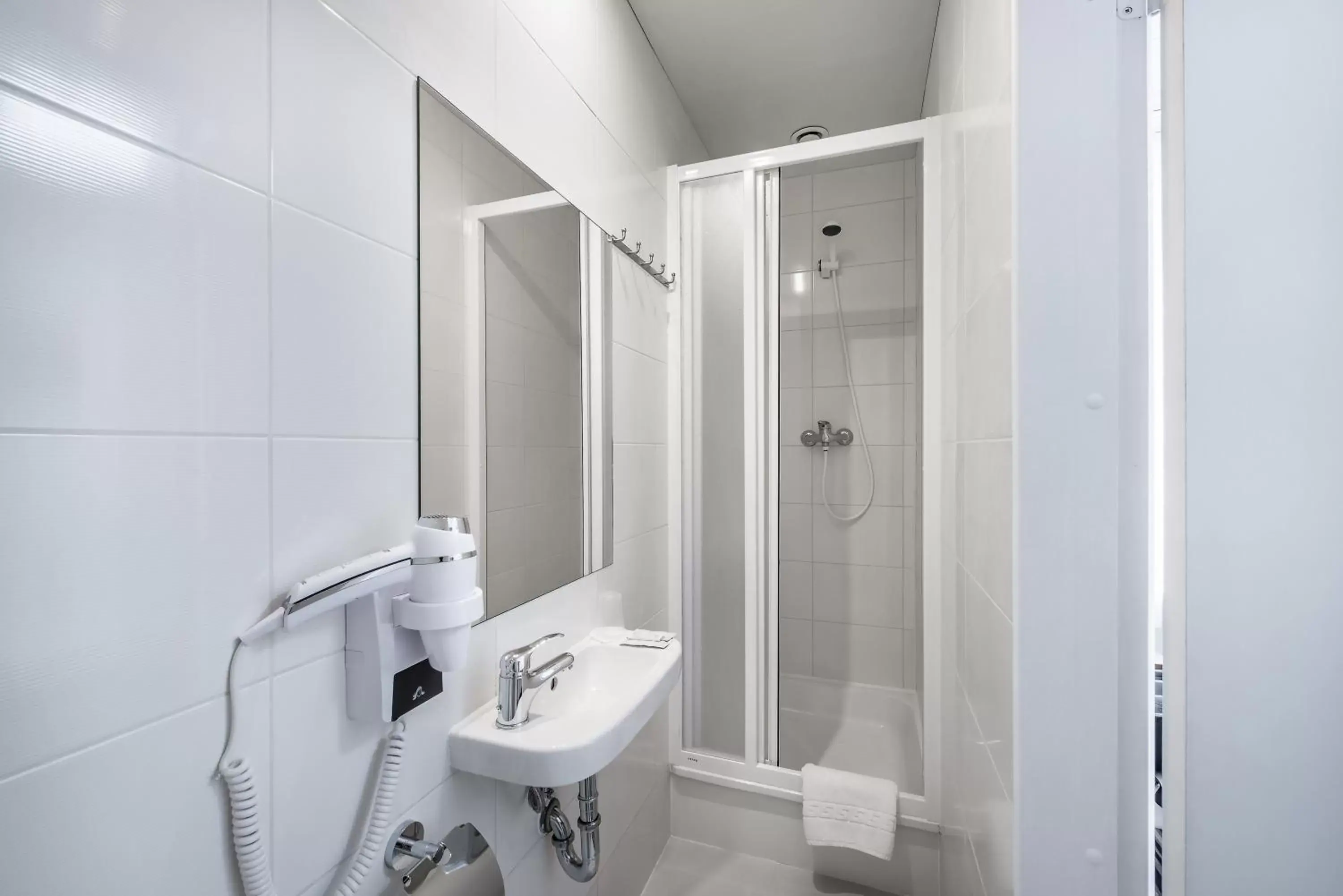 Shower, Bathroom in Vilnius City Hotel