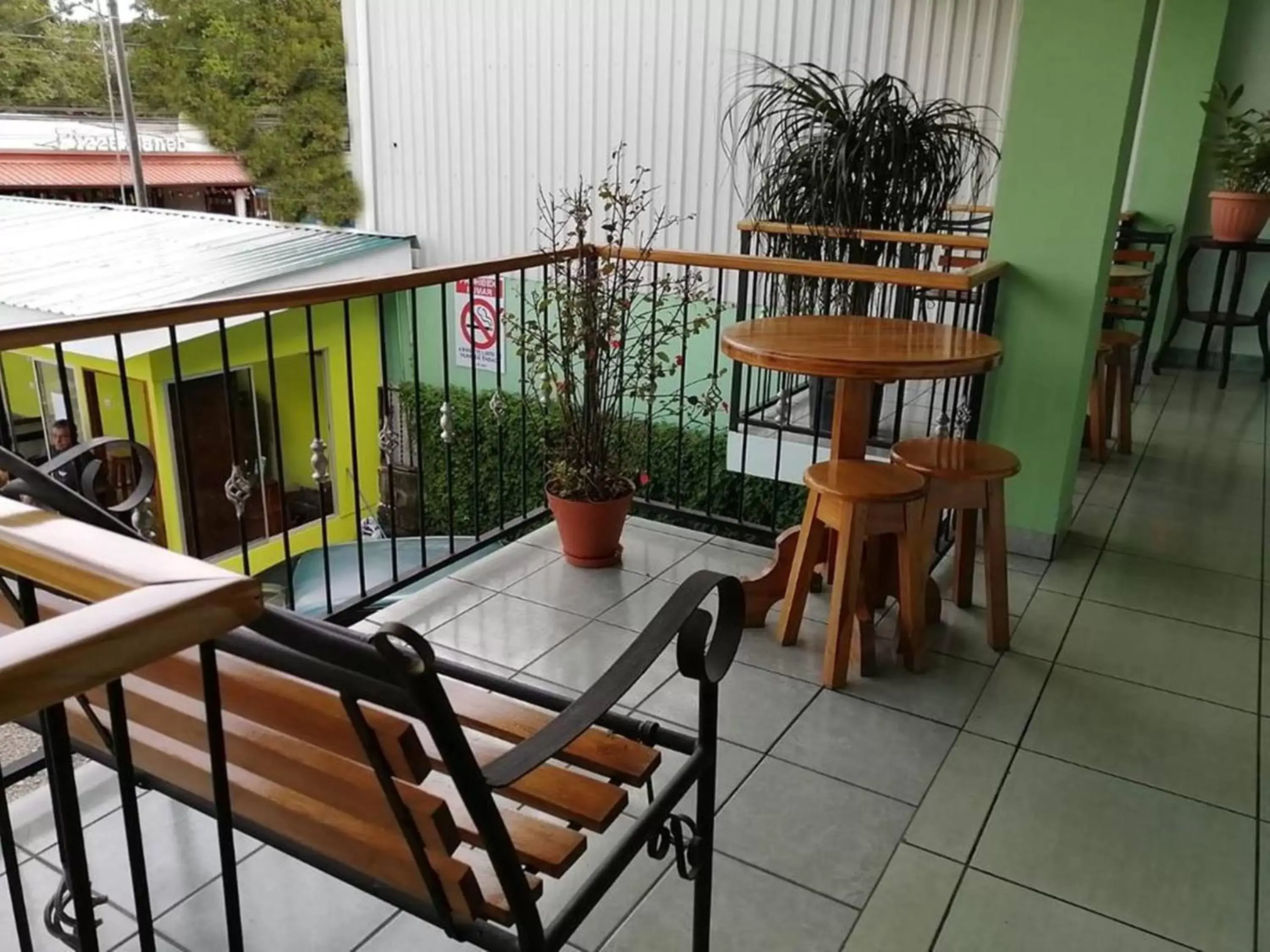 Balcony/Terrace in FAS BnB & OFF SITE THERMAL RESORT