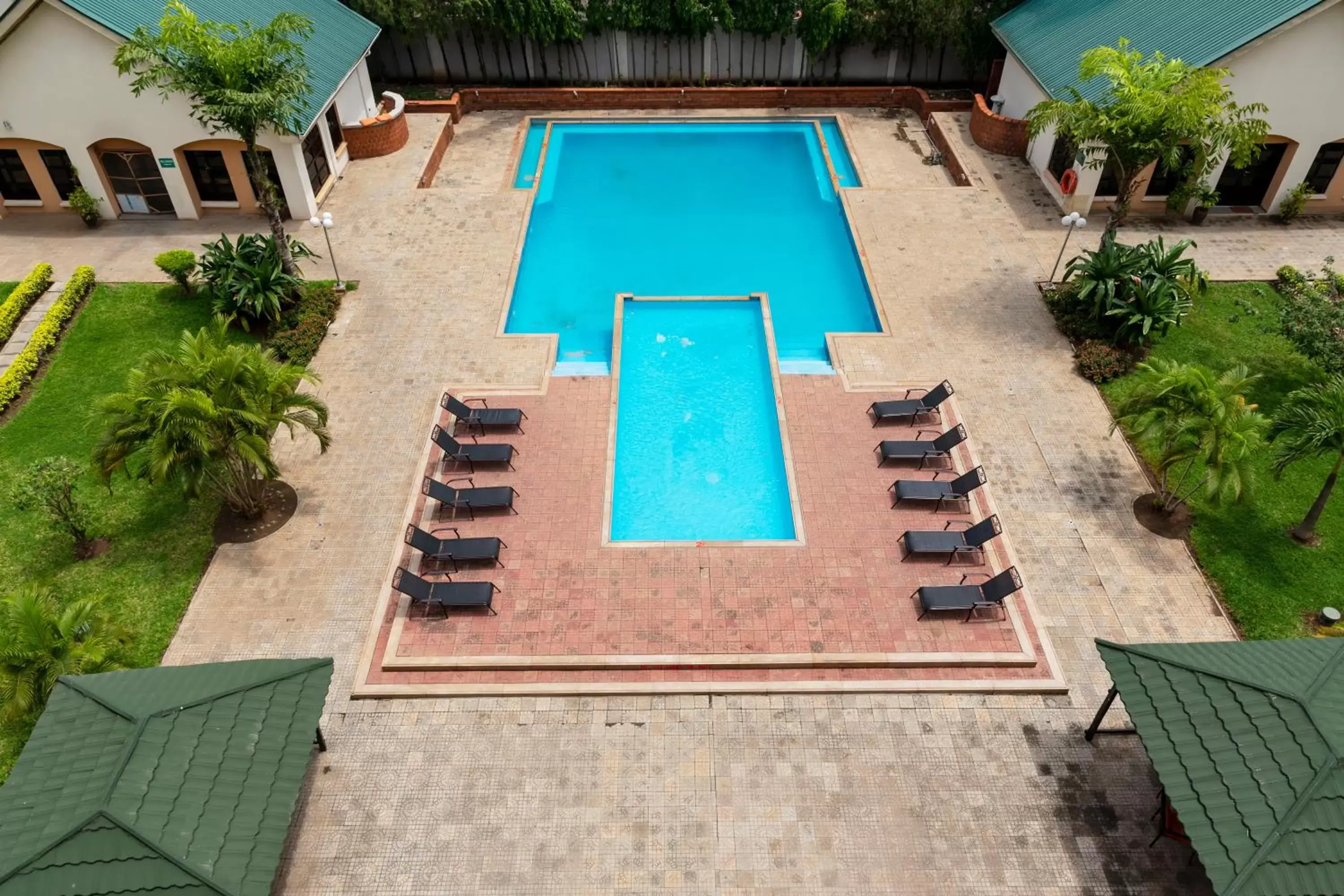 Pool View in Hawthorn Suites by Wyndham Abuja