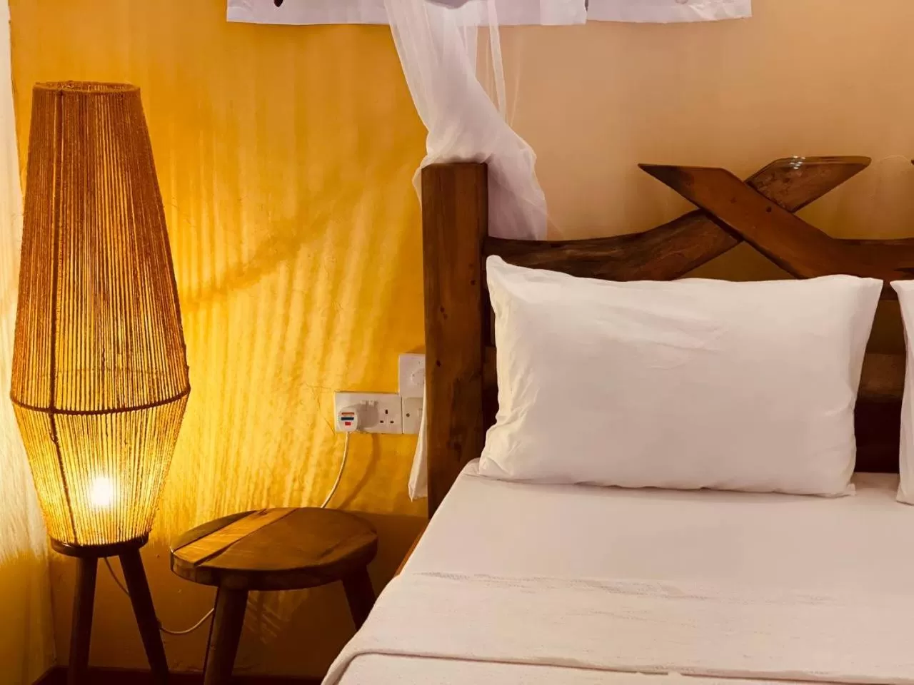 Bed in Babalao Bungalows