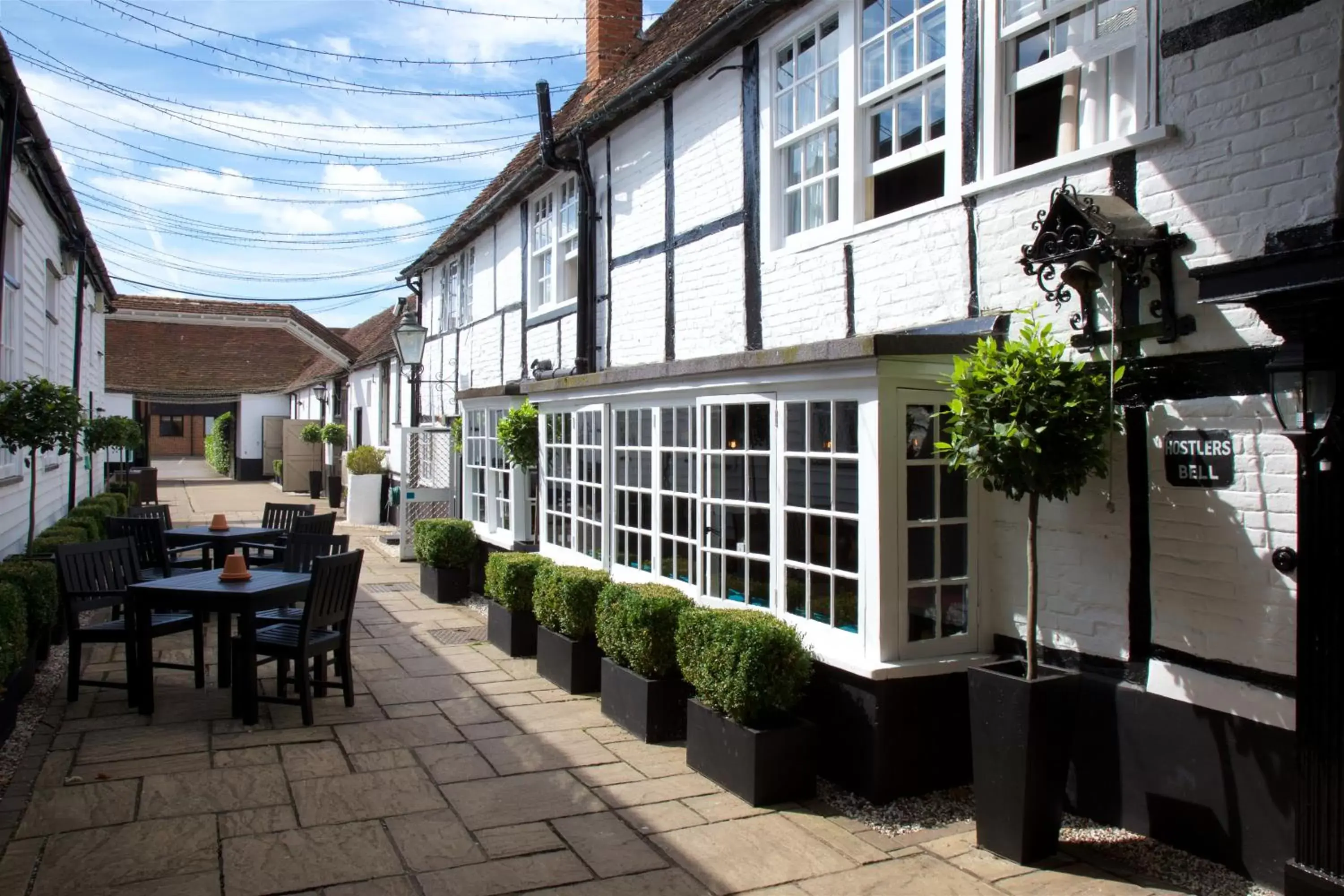 Facade/entrance, Patio/Outdoor Area in The Talbot Inn