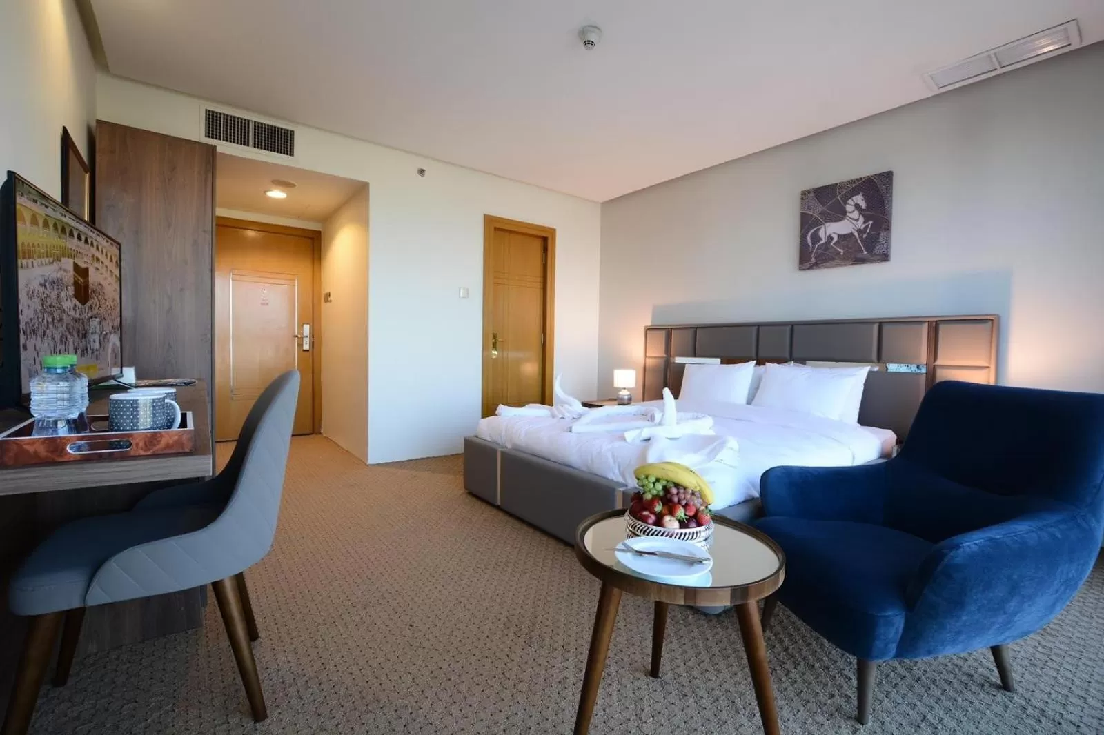 Bed in Panorama Hotel Kuwait