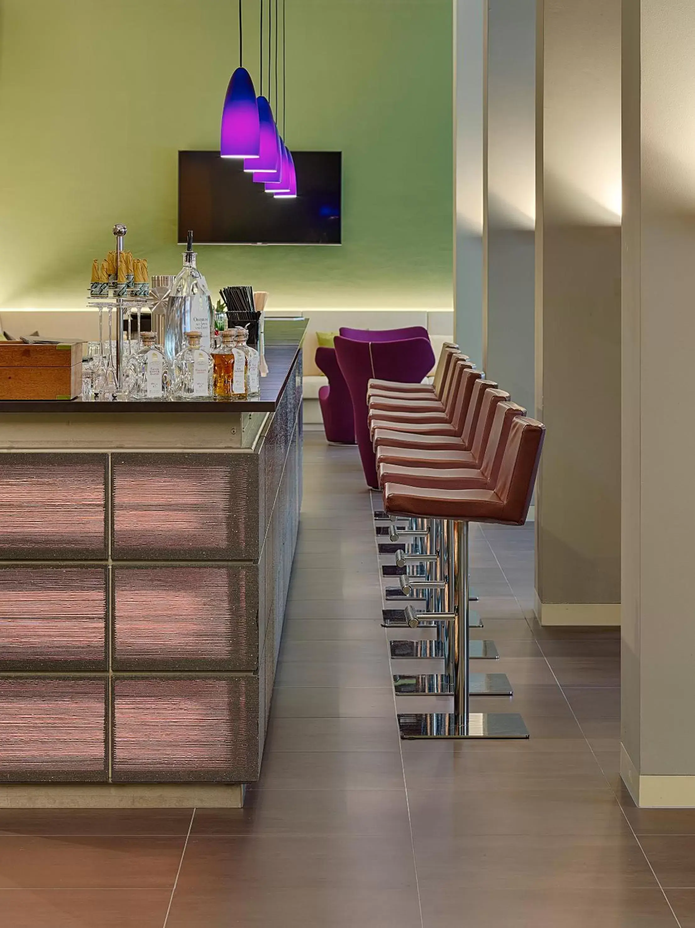 Lounge or bar, Lobby/Reception in Hotel Elbresidenz an der Therme