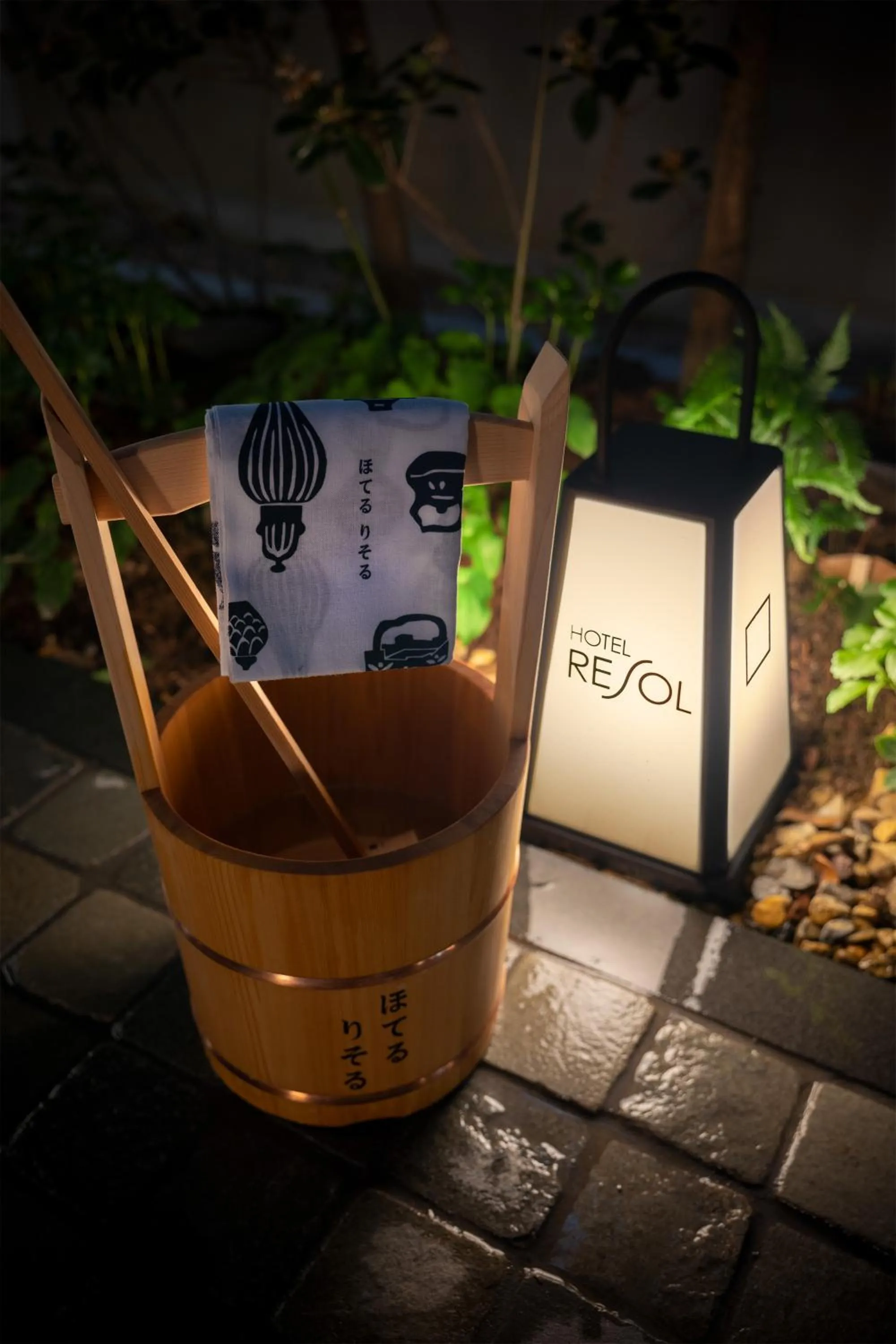 Decorative detail in Hotel Resol Kyoto Kawaramachi Sanjo