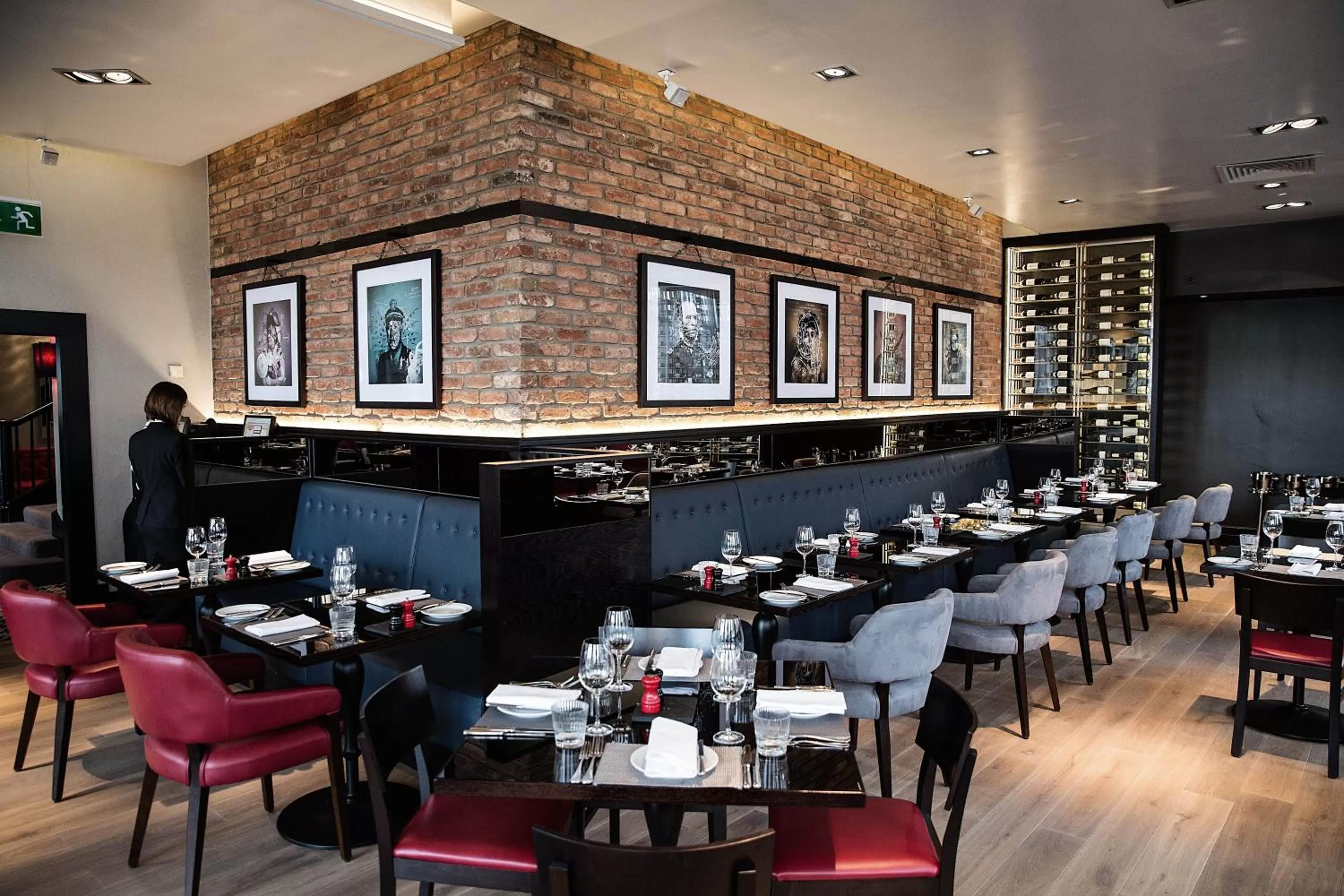 Restaurant/places to eat in Malmaison Edinburgh