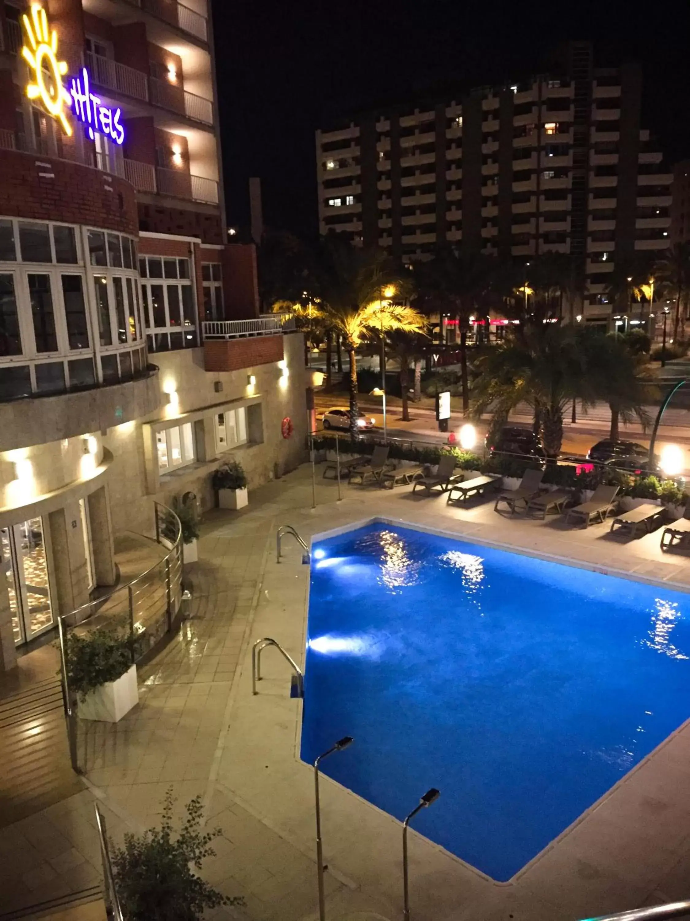 Swimming pool in Ohtels Gran Hotel Almeria